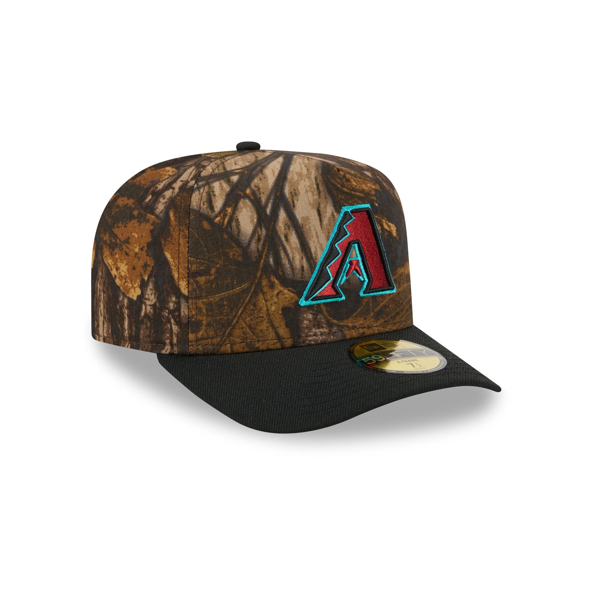 Arizona Diamondbacks Ripstop Camo 59FIFTY A-Frame Fitted Hat - Image 3