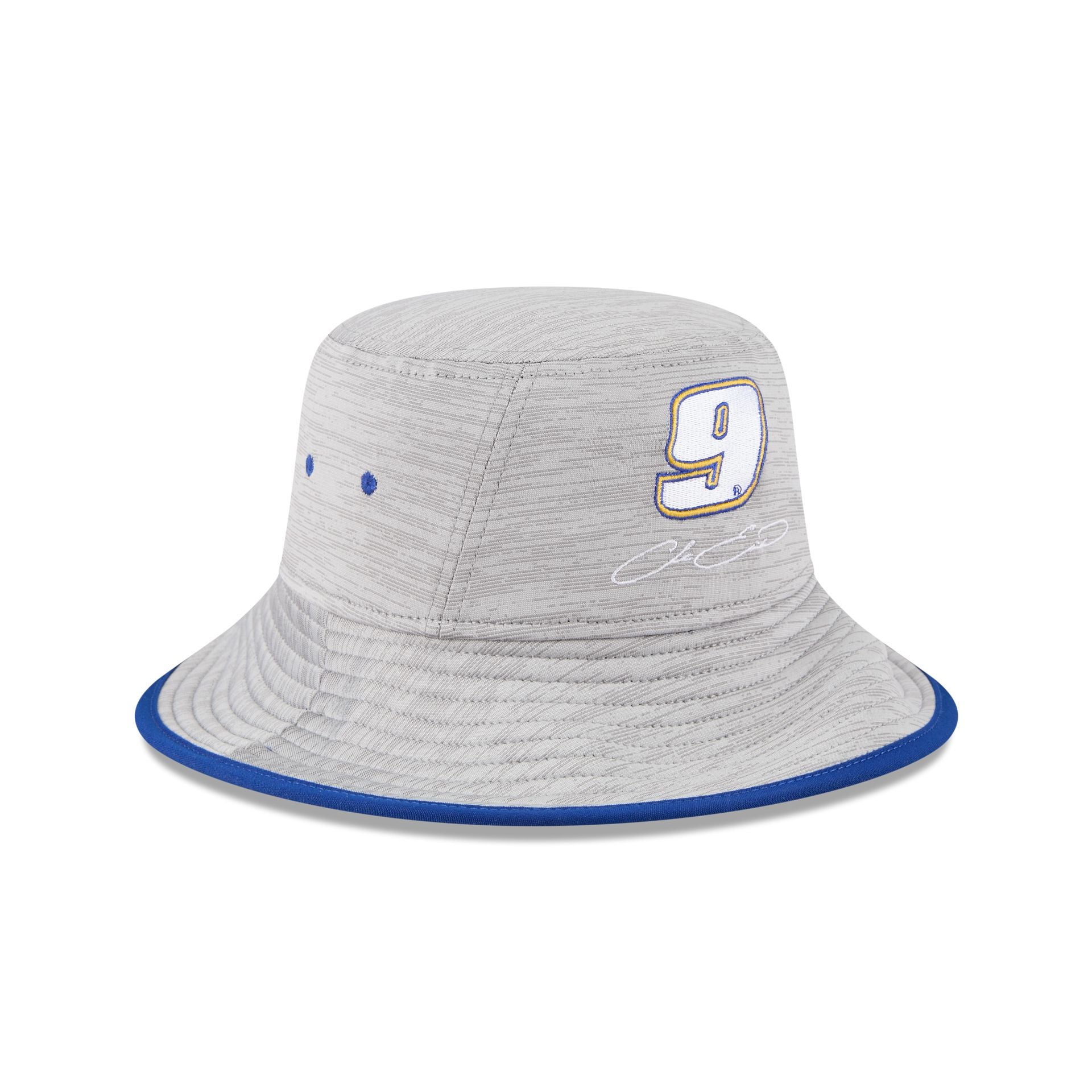 Hendrick Motorsports Chase Elliot Heathered Stretch Bucket Hat - Image 3