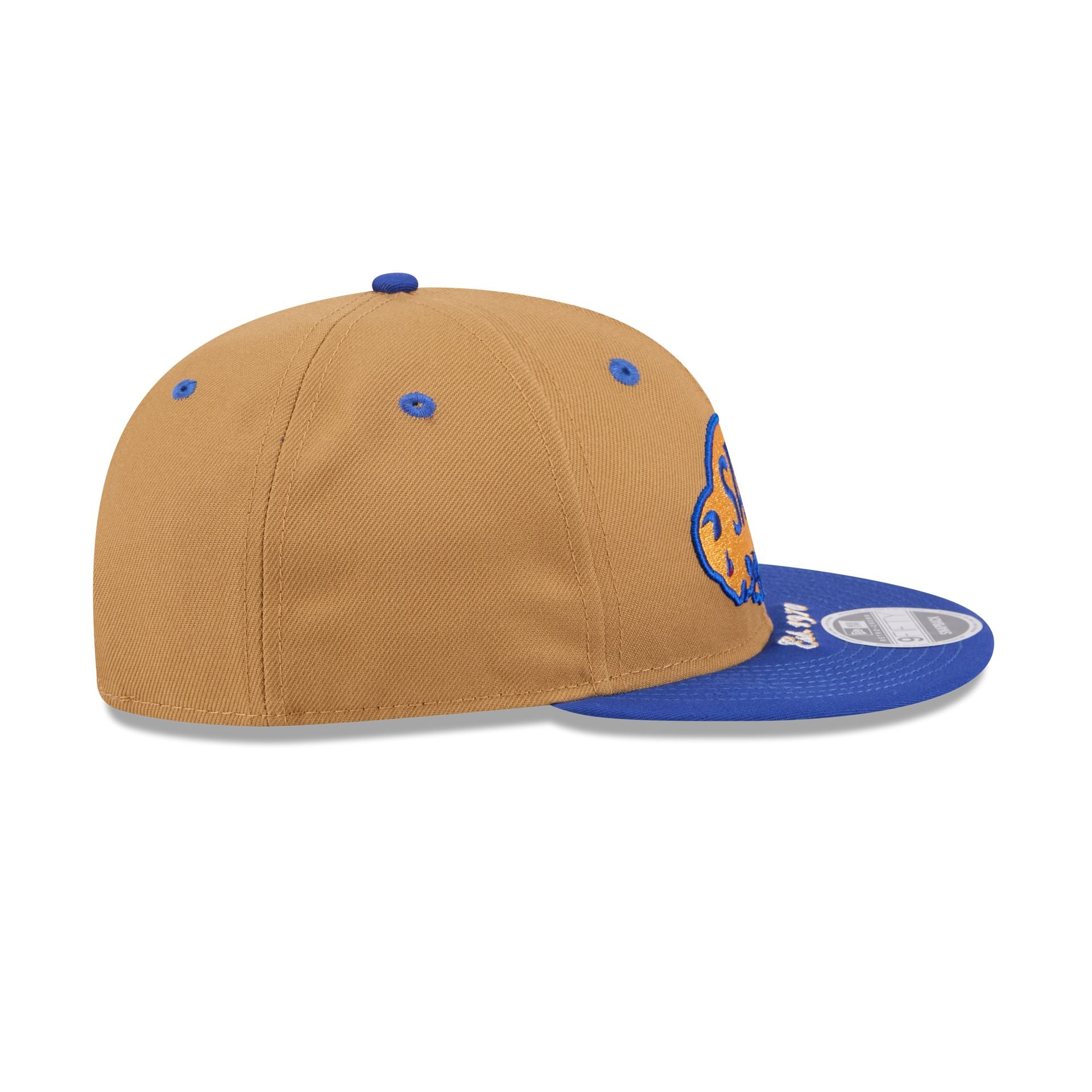 Buffalo Sabres Wheat Retro Crown 9FIFTY Snapback Hat - Image 5