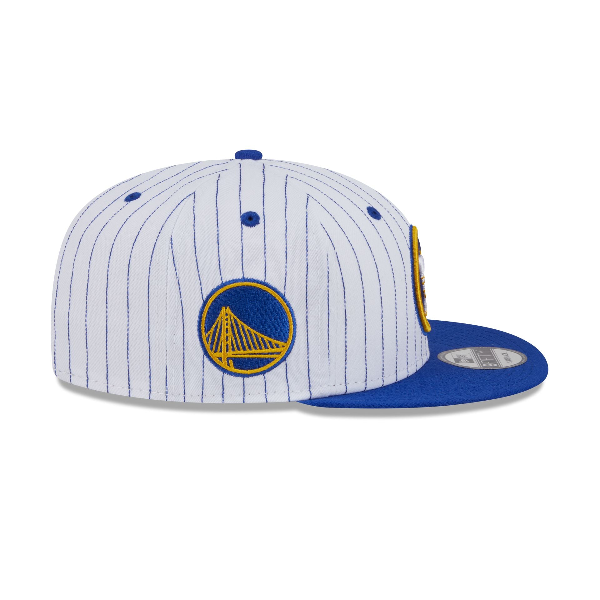 Golden State Warriors Deceptor Pinstripe 9FIFTY Snapback Hat - Image 4