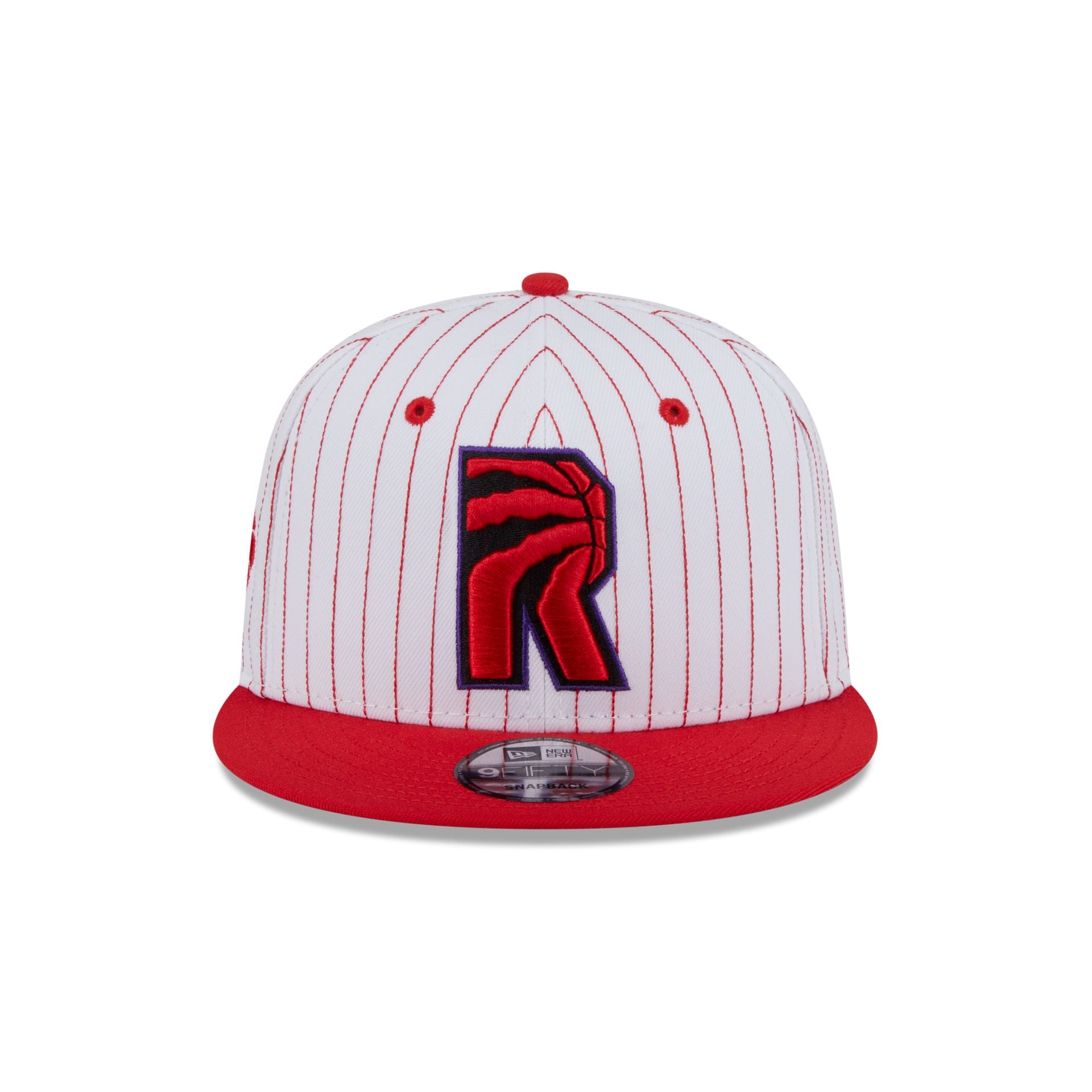 Toronto Raptors Deceptor Pinstripe 9FIFTY Snapback Hat - Image 2