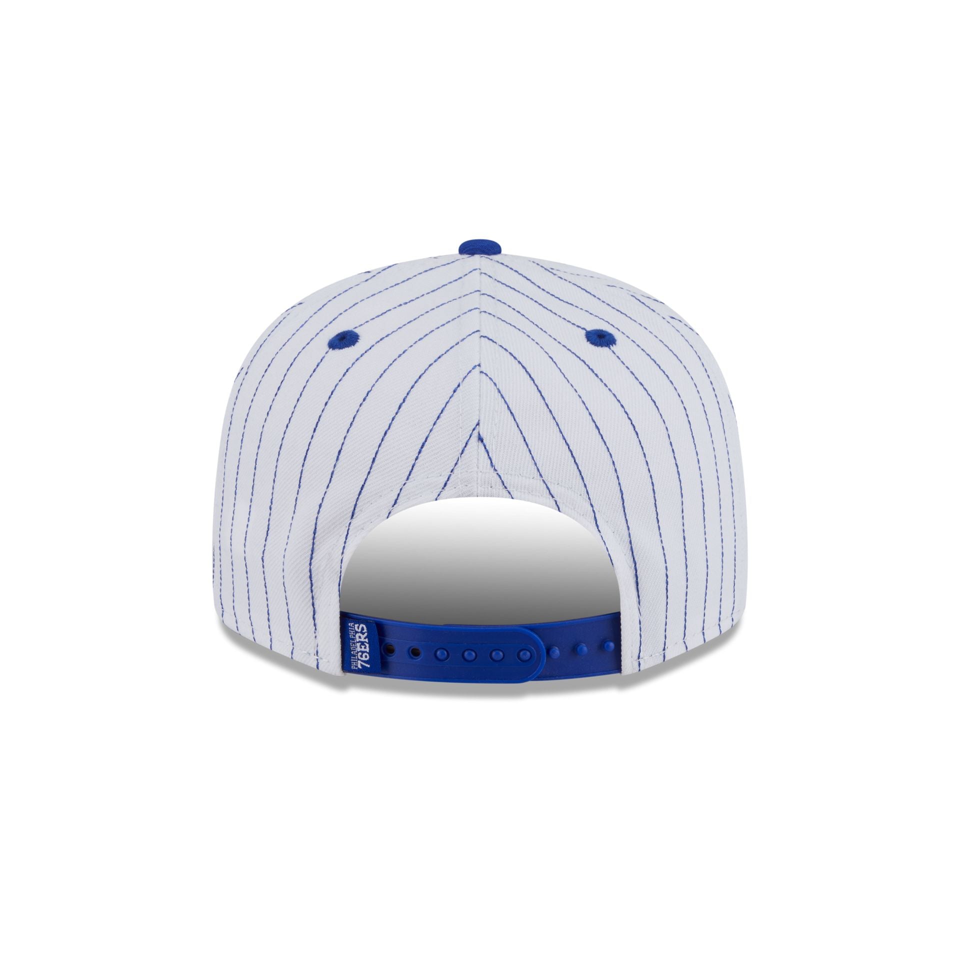 Philadelphia 76ers Deceptor Pinstripe 9FIFTY Snapback Hat - Image 6