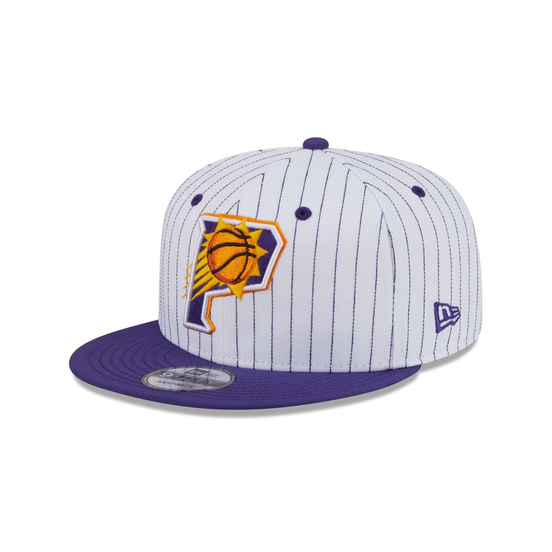 Phoenix Suns Deceptor Pinstripe 9FIFTY Snapback Hat - Image 3