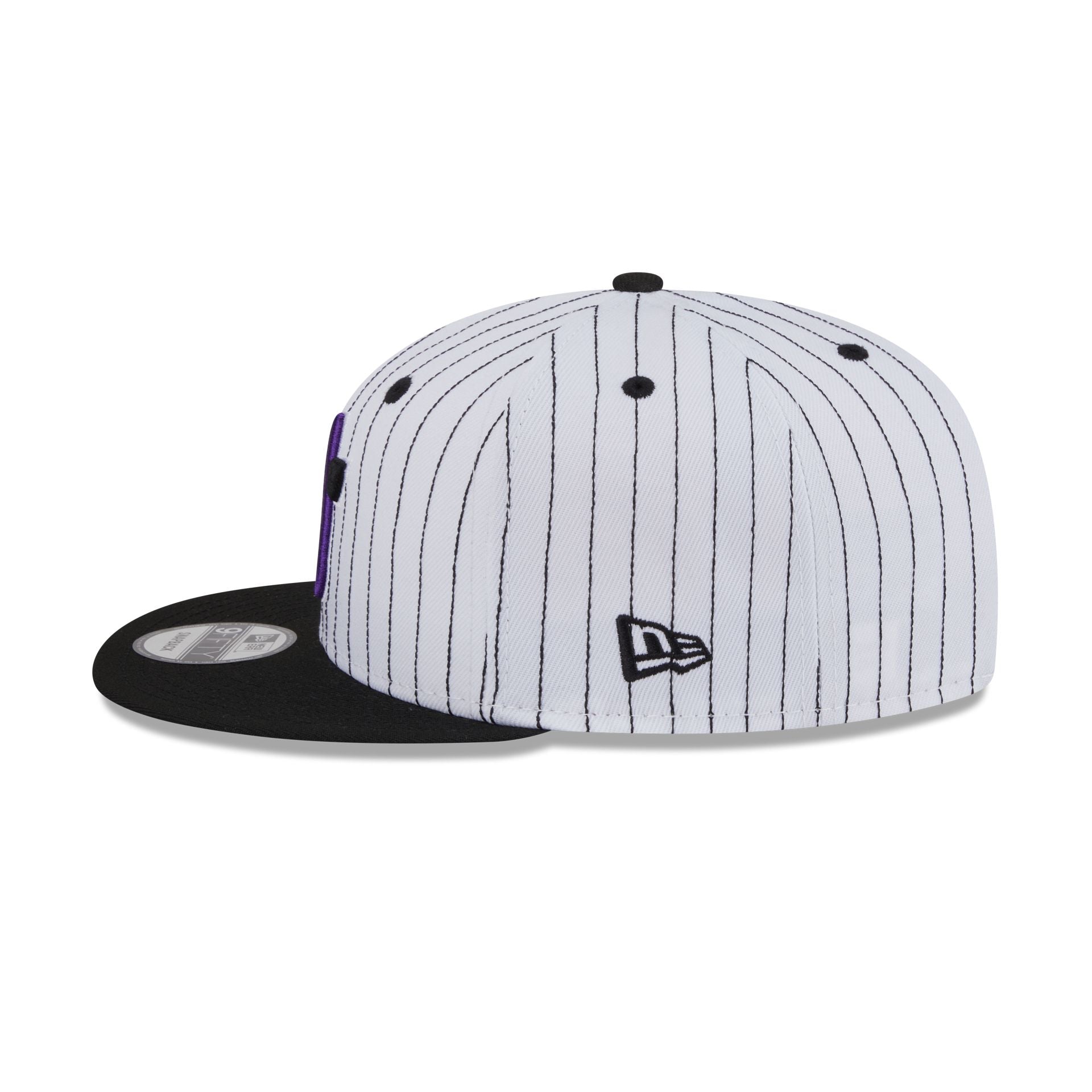Utah Jazz Deceptor Pinstripe 9FIFTY Snapback Hat - Image 5