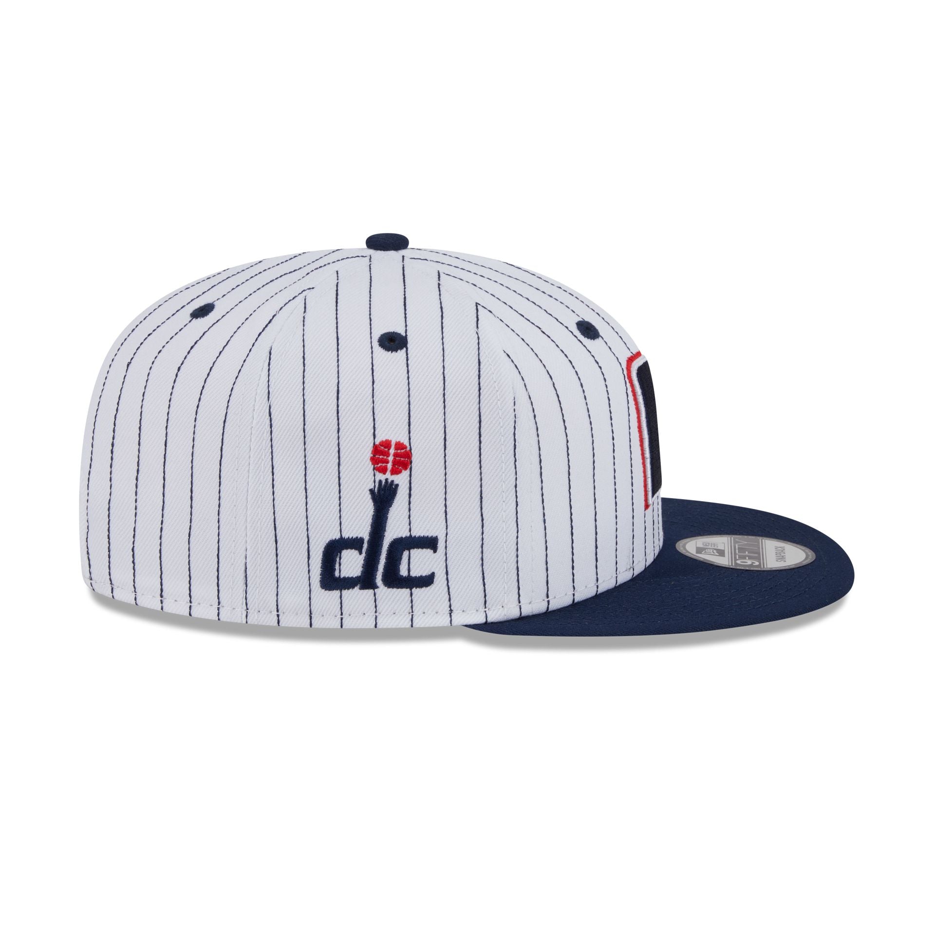 Washington Wizards Deceptor Pinstripe 9FIFTY Snapback Hat - Image 4