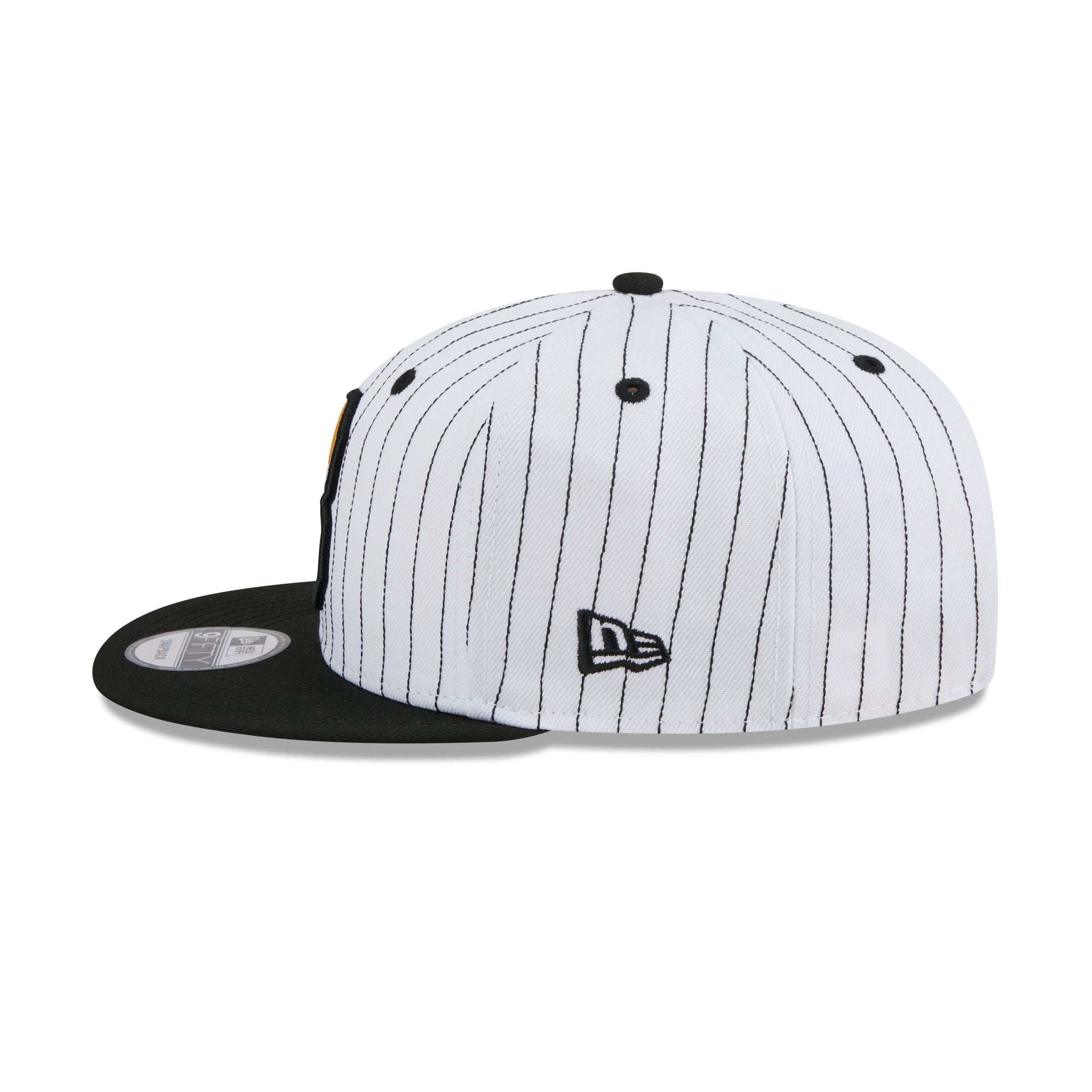 Boston Bruins Deceptor Pinstripe 9FIFTY Snapback Hat - Image 5