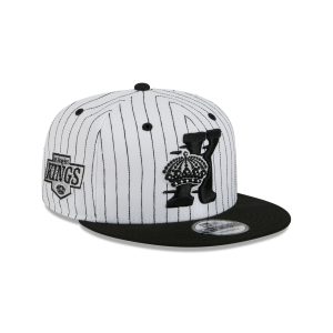 Los Angeles Kings Deceptor Pinstripe 9FIFTY Snapback Hat
