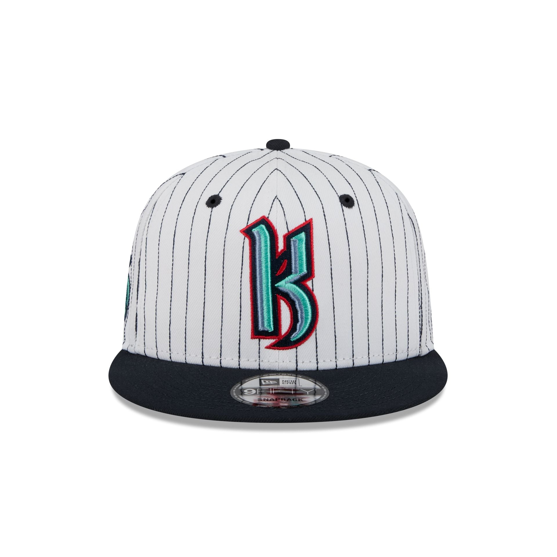 Seattle Kraken Deceptor Pinstripe 9FIFTY Snapback Hat - Image 2