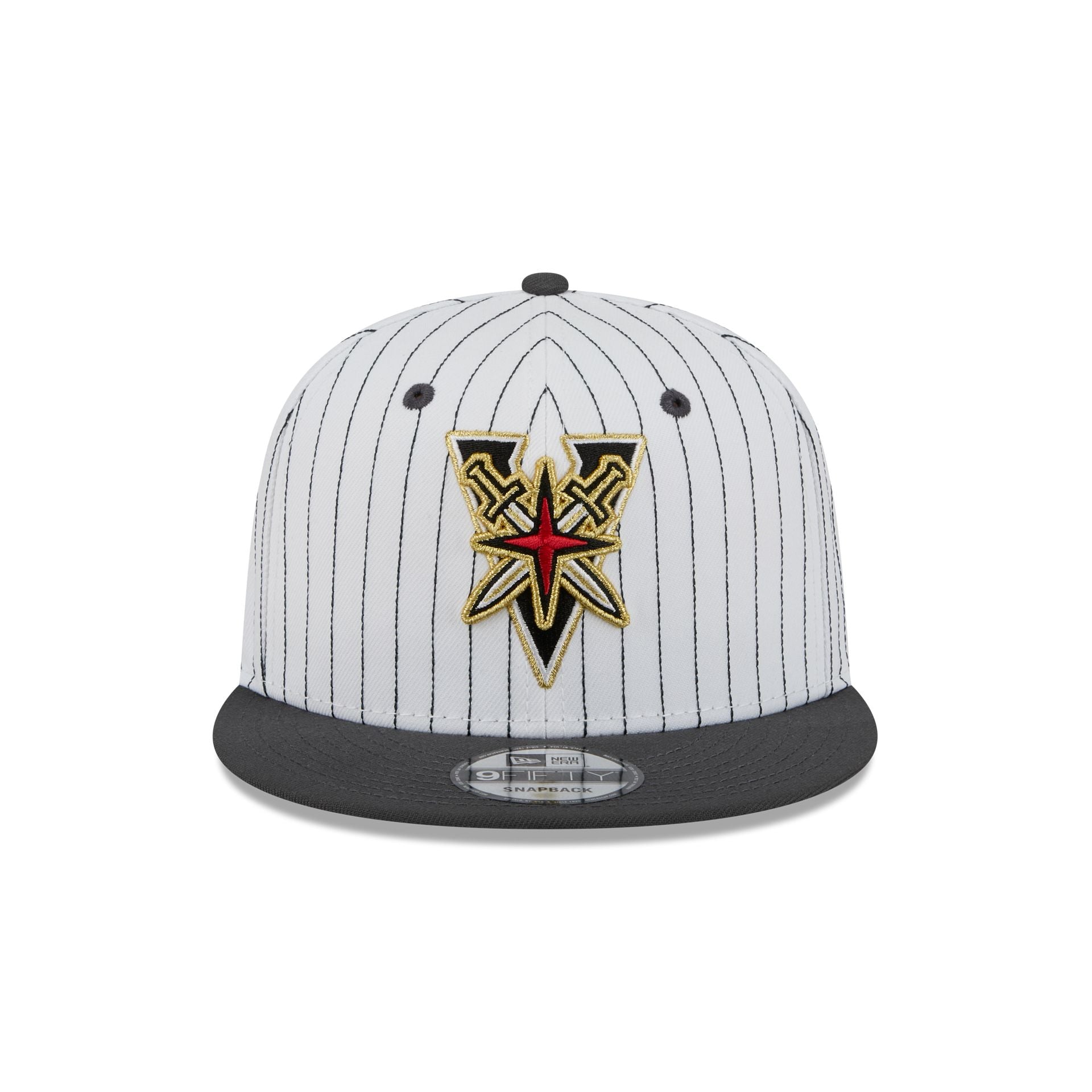 Vegas Golden Knights Deceptor Pinstripe 9FIFTY Snapback Hat - Image 2
