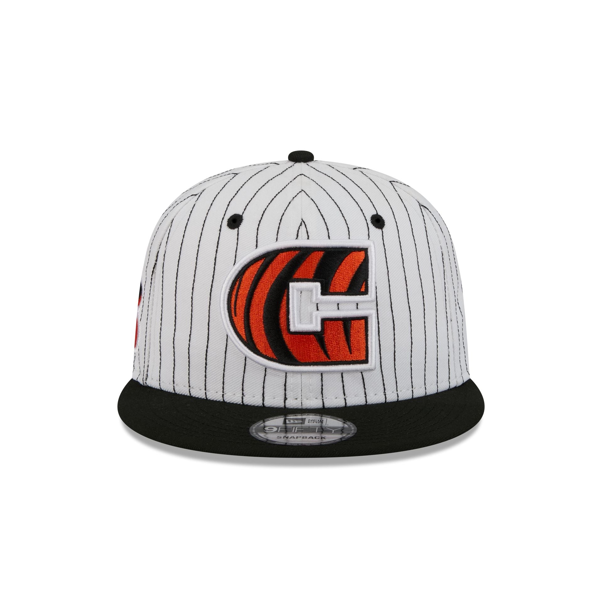 Cincinnati Bengals Deceptor Pinstripe 9FIFTY Snapback Hat - Image 2