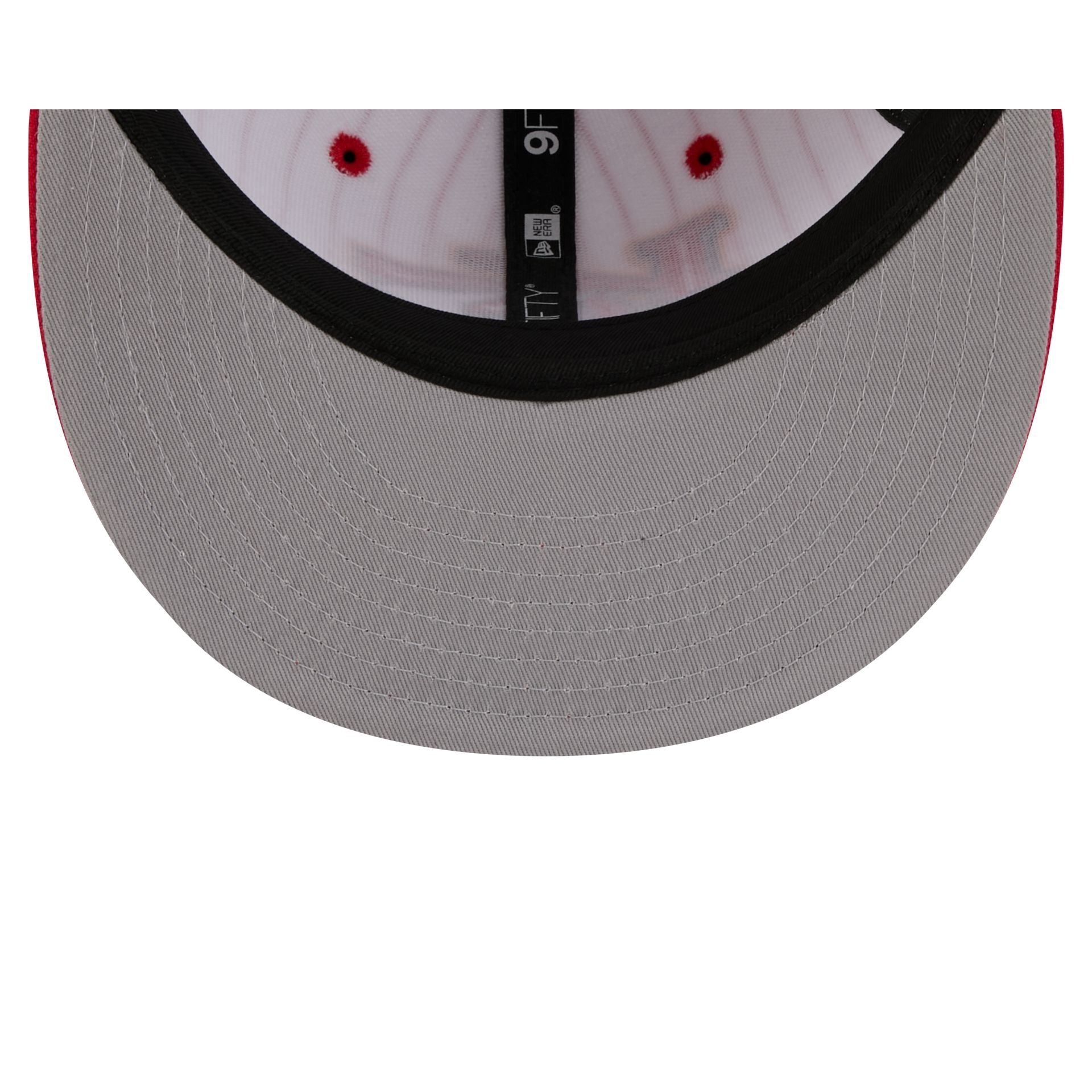 Kansas City Chiefs Deceptor Pinstripe 9FIFTY Snapback Hat - Image 8