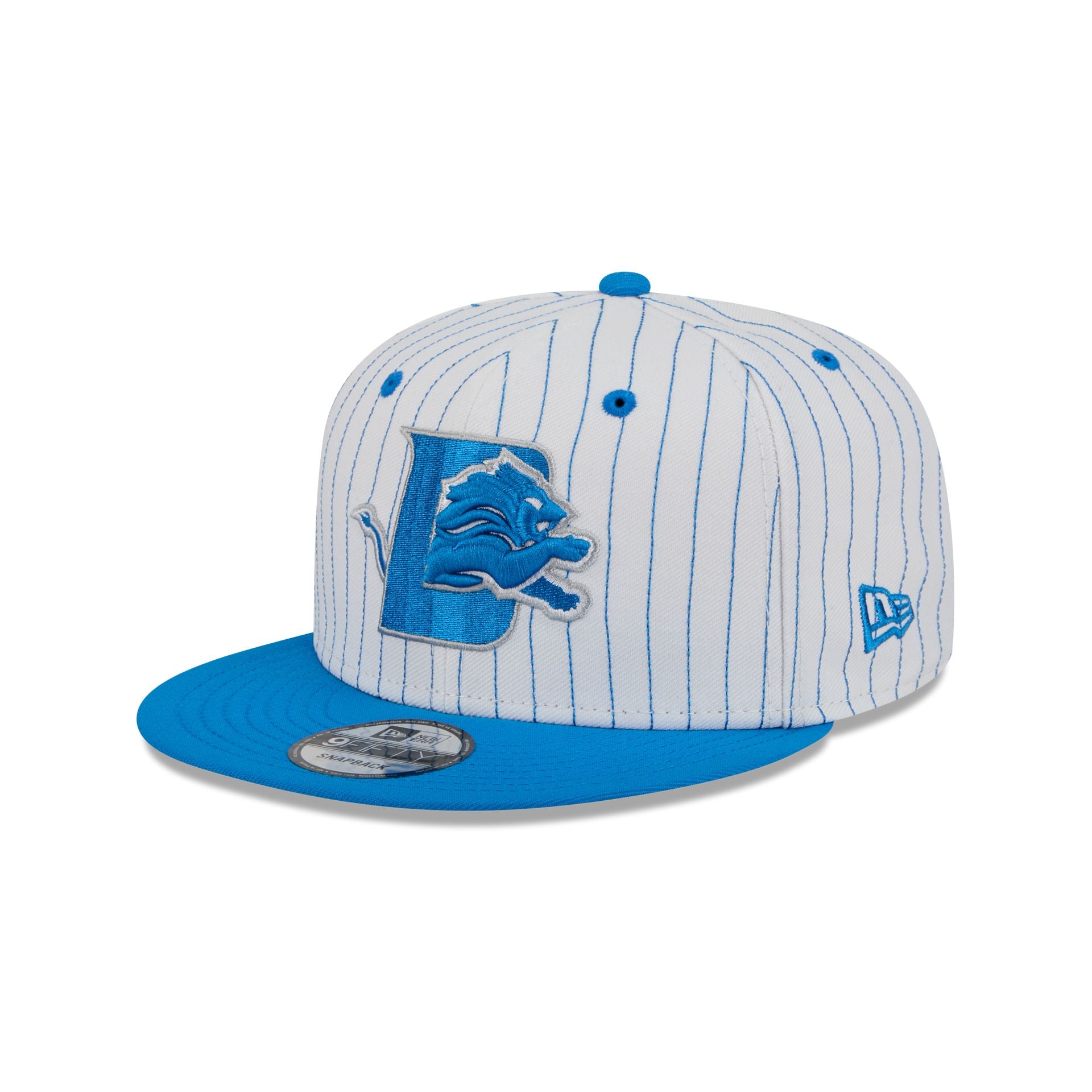 Detroit Lions Deceptor Pinstripe 9FIFTY Snapback Hat - Image 3