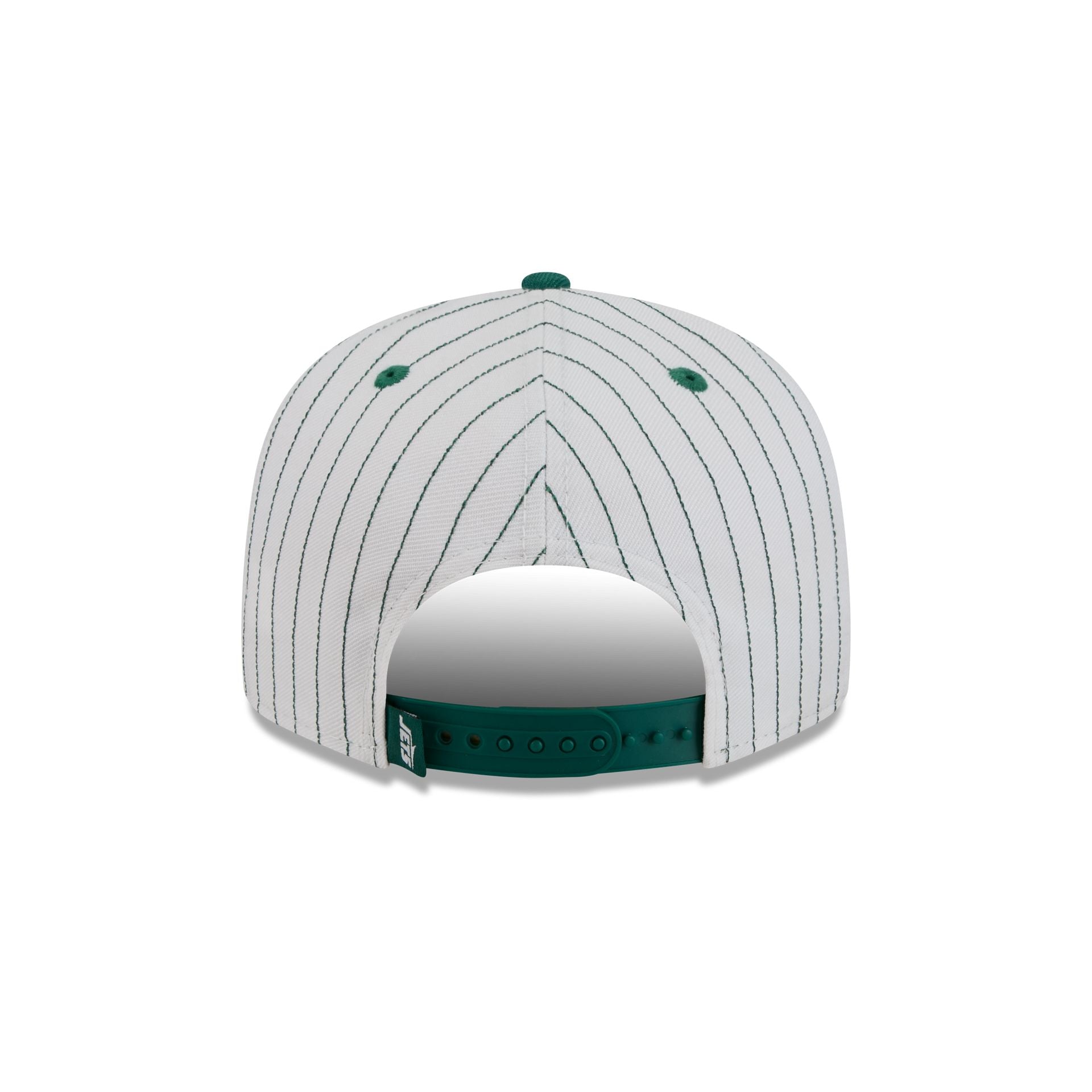 New York Jets Deceptor Pinstripe 9FIFTY Snapback Hat - Image 6