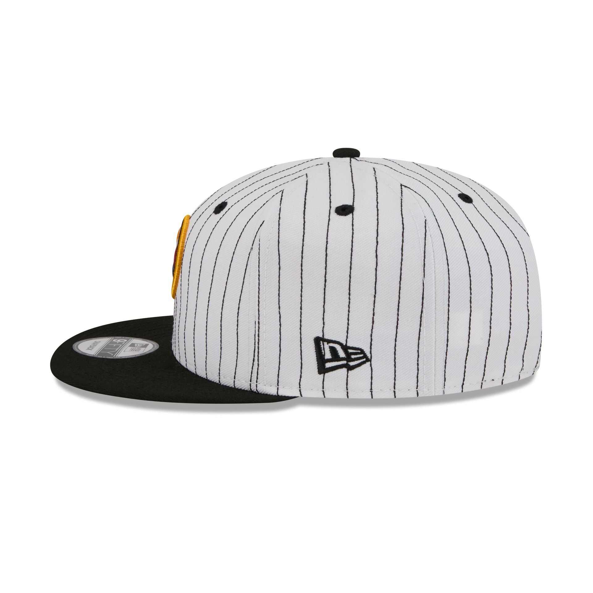 Pittsburgh Steelers Deceptor Pinstripe 9FIFTY Snapback Hat - Image 5