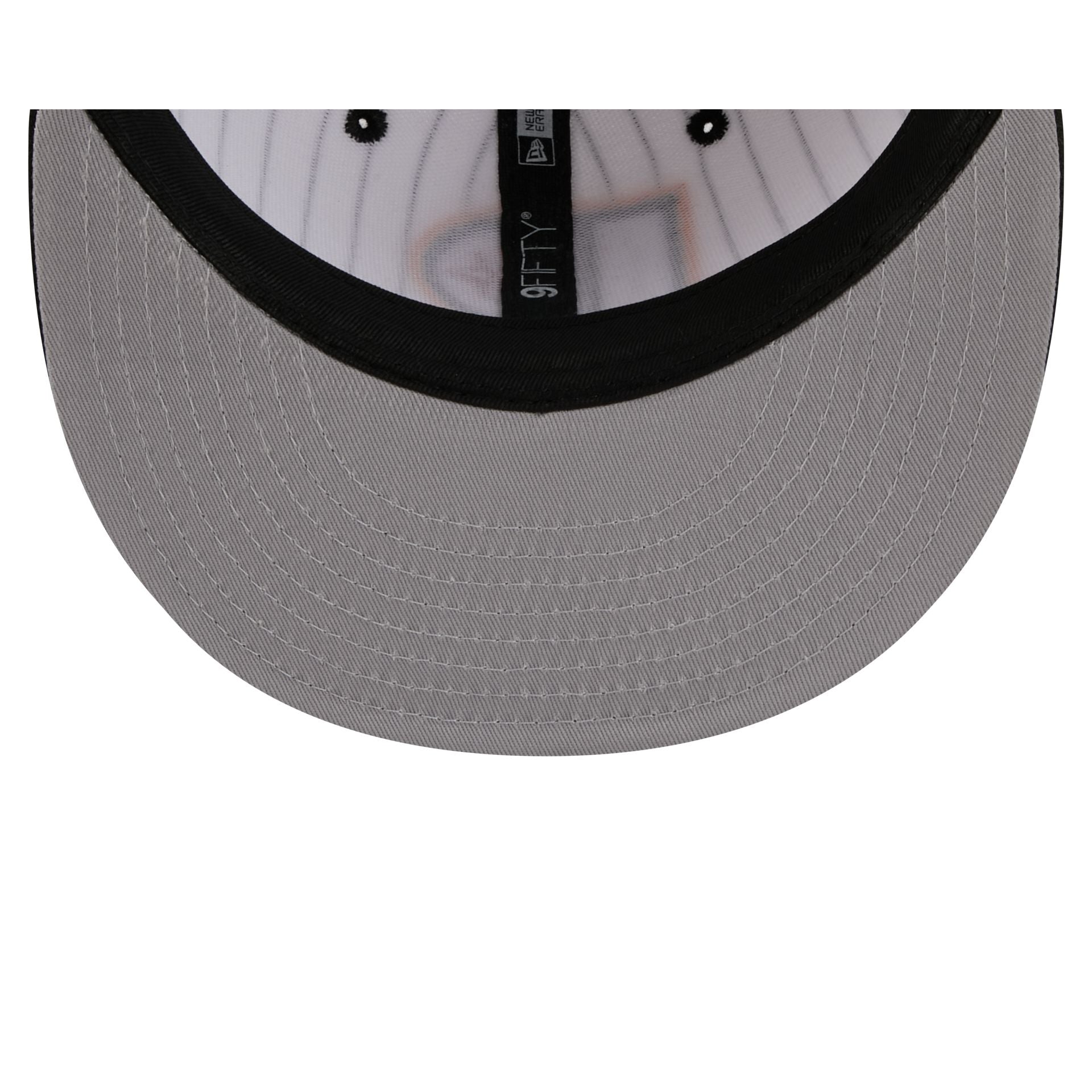 Pittsburgh Steelers Deceptor Pinstripe 9FIFTY Snapback Hat - Image 7