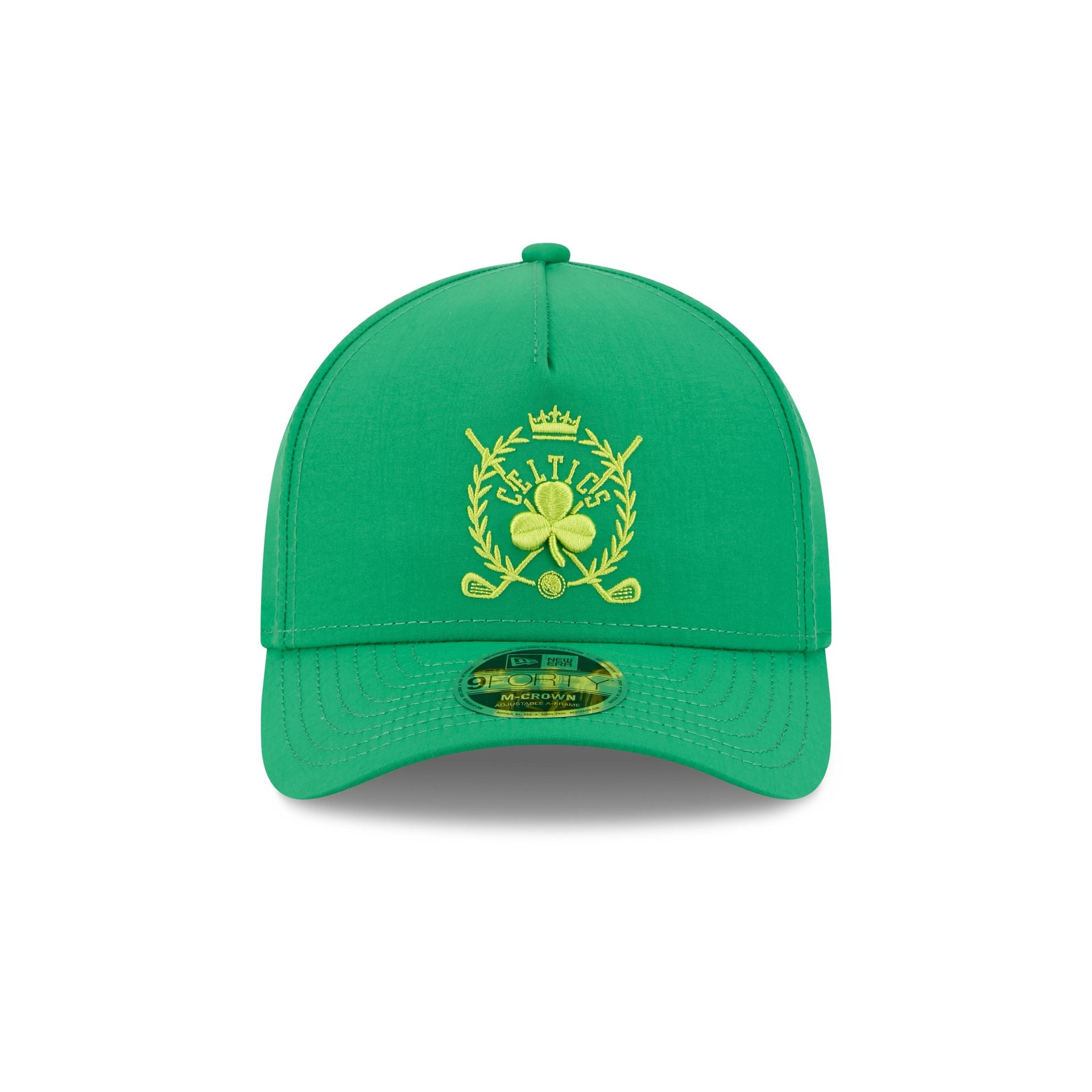 Boston Celtics Tee Time 9FORTY M-Crown A-Frame Snapback Hat - Image 2