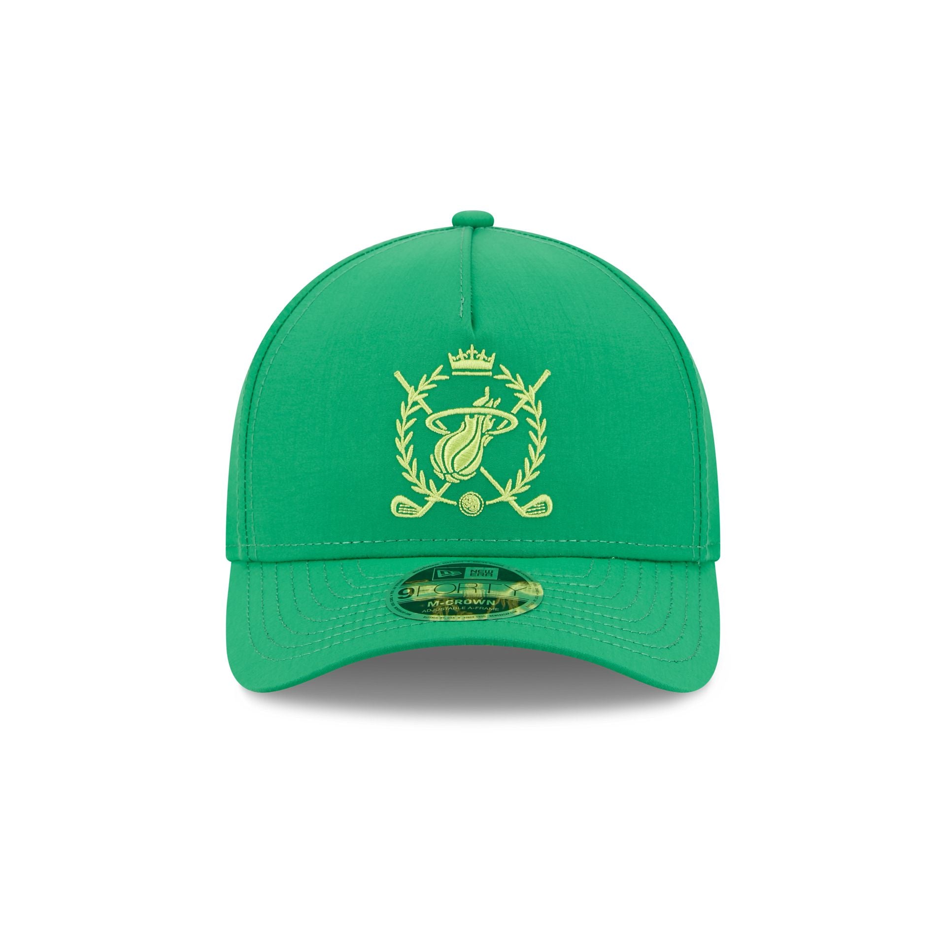 Miami Heat Tee Time 9FORTY M-Crown A-Frame Snapback Hat - Image 2