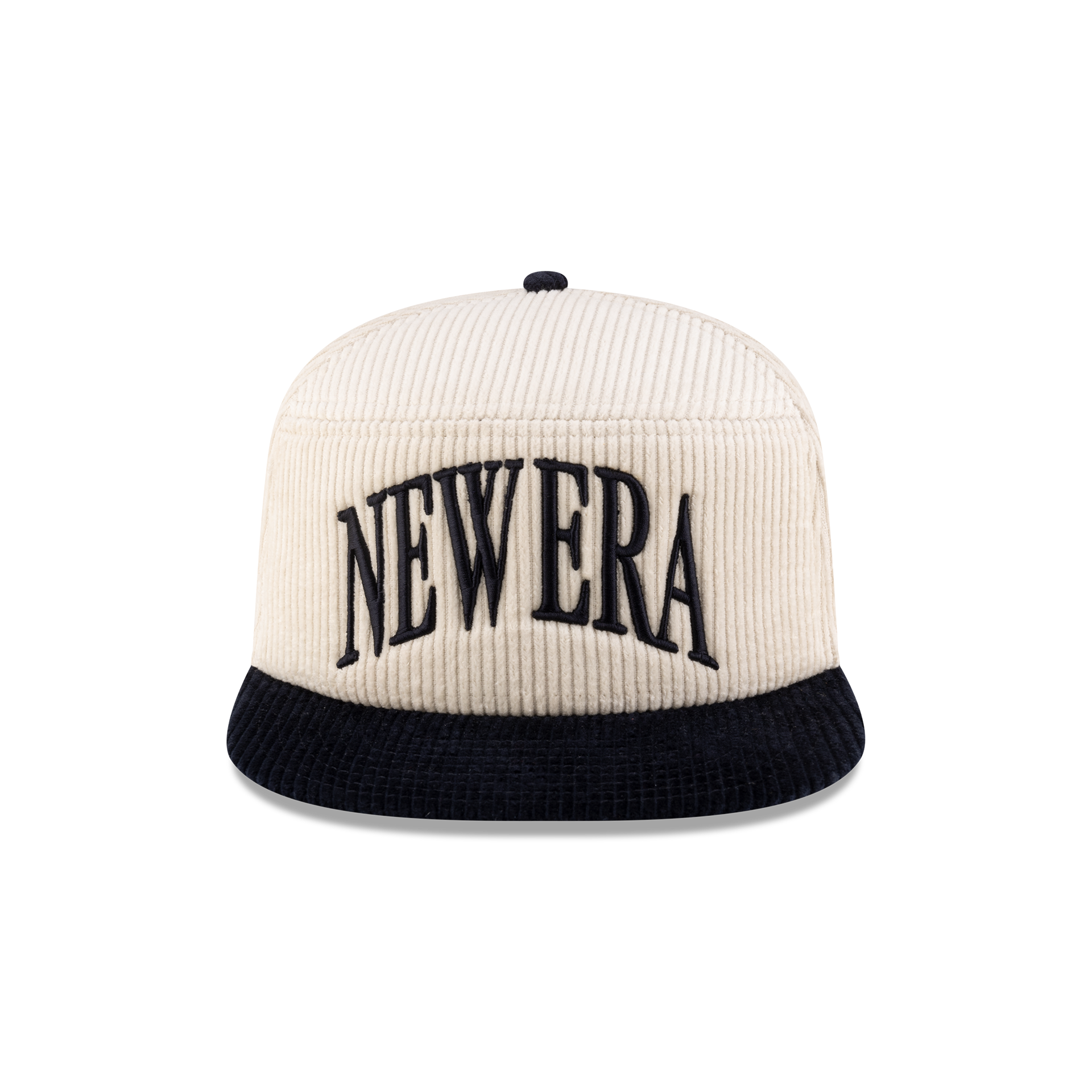 New Era Branded Paragon Corduroy Chrome White Split Panel 9FIFTY Snapback Hat - Image 2