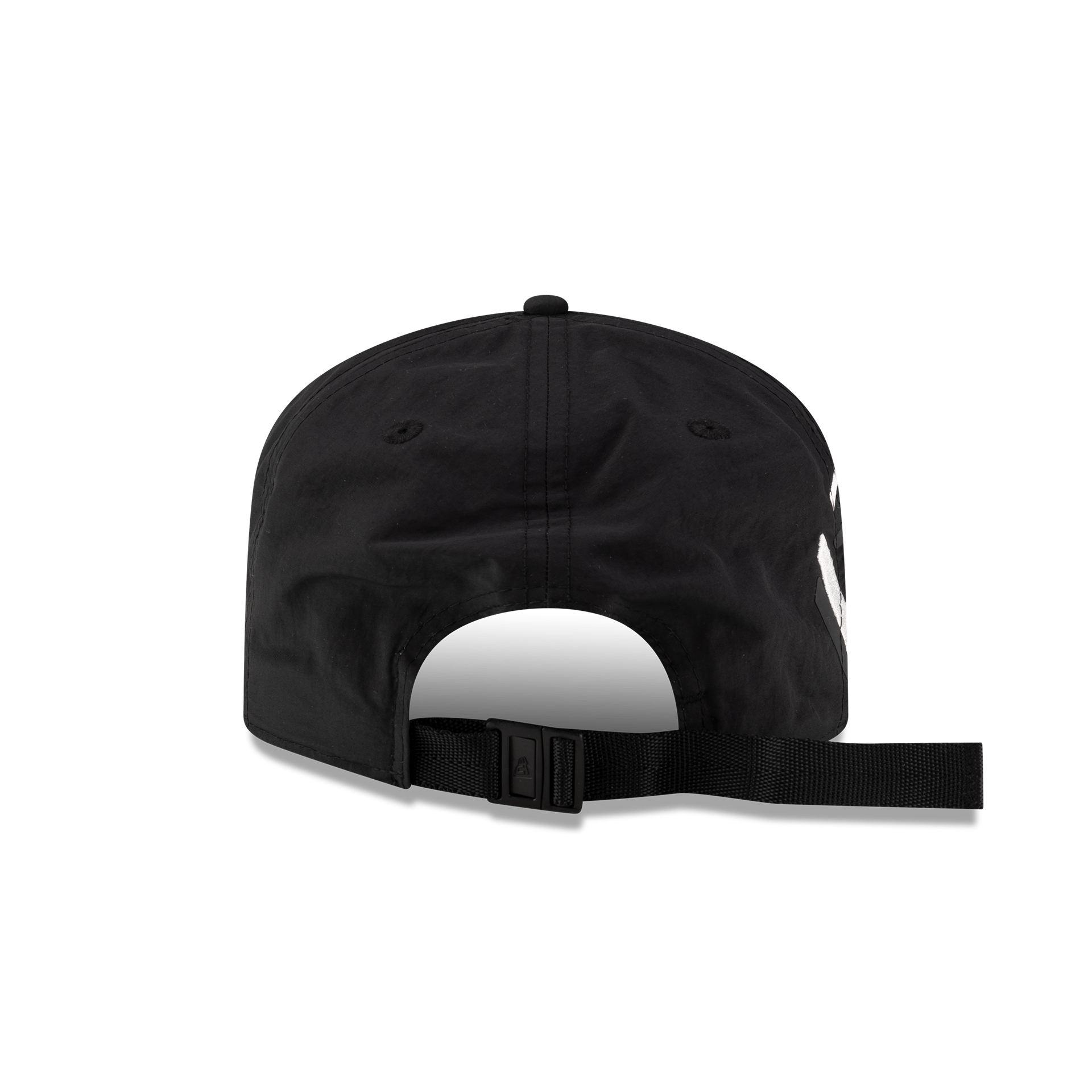 New Era Branded Raised Flag Black Golfer Hat - Image 6