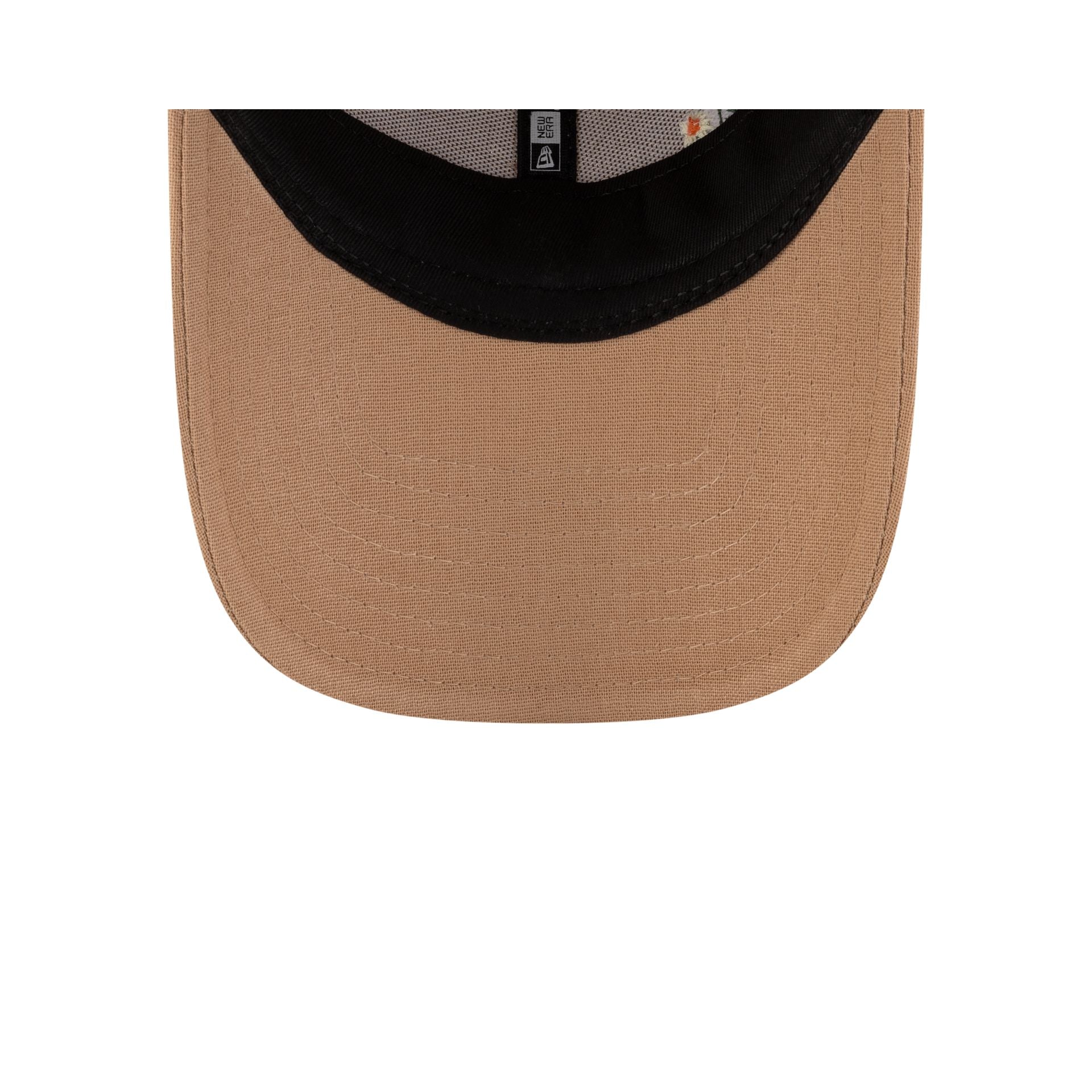 New Era Cap Women's Floral Brown 9FORTY Snapback Hat - Image 7