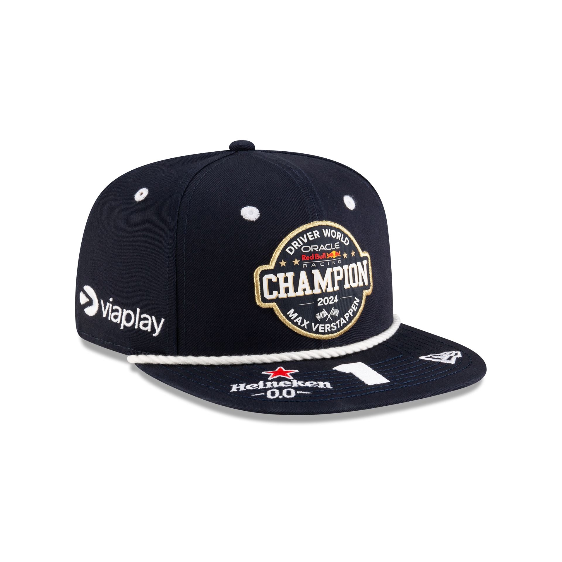 Oracle Red Bull Racing Max Verstappen 2024 Driver World Champion 9FIFTY Original Fit Snapback Hat - Image 3