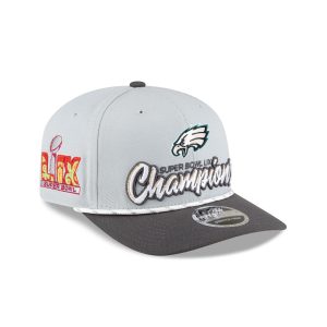 Philadelphia Eagles Super Bowl LIX Champions Locker Room Kids 9SEVENTY Stretch-Snap Hat