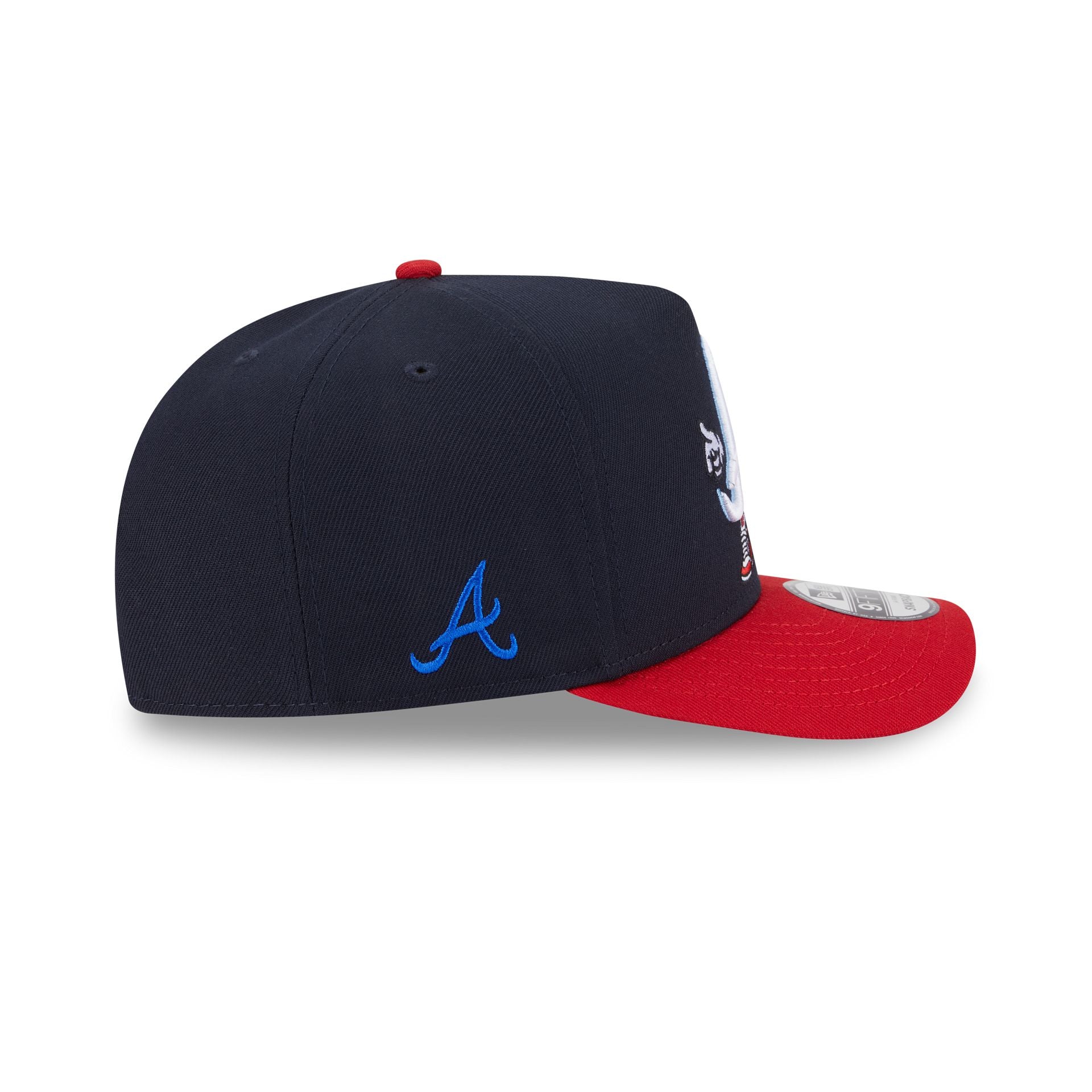Atlanta Braves Cartoon 9FIFTY A-Frame Snapback Hat - Image 4