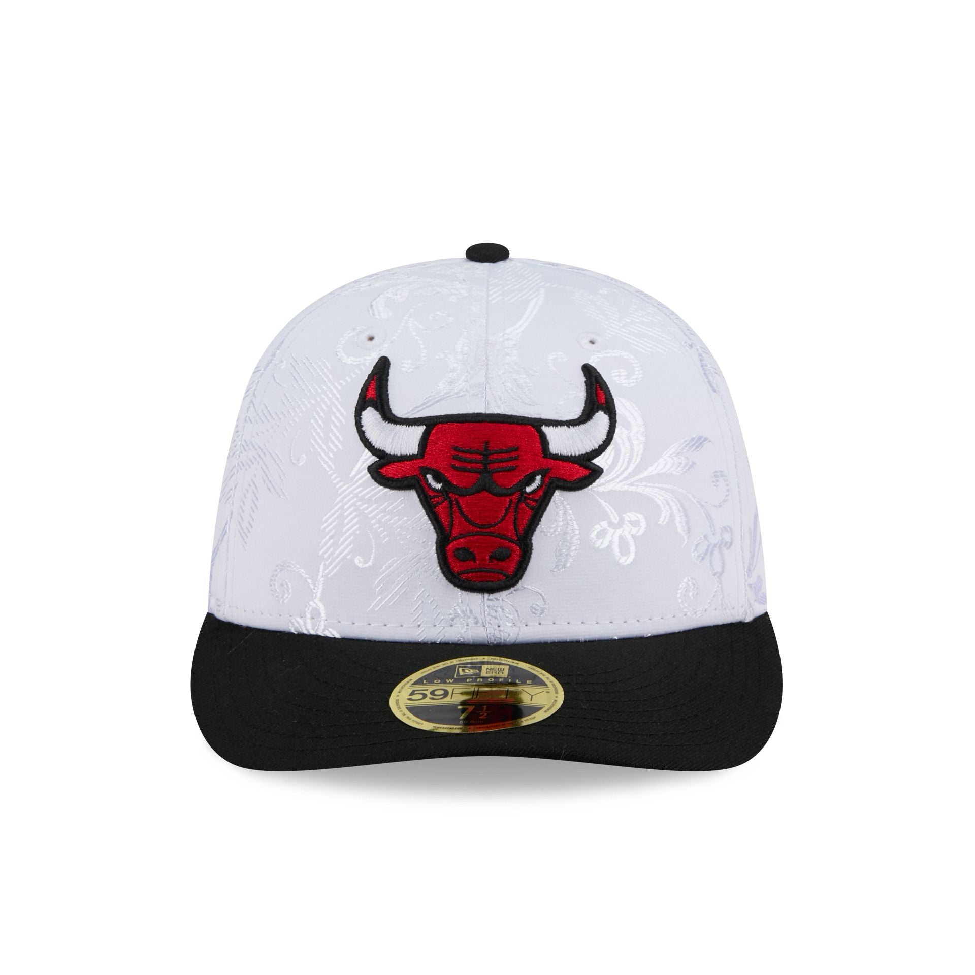 Chicago Bulls Floral Shine Low Profile 59FIFTY Fitted Hat - Image 2