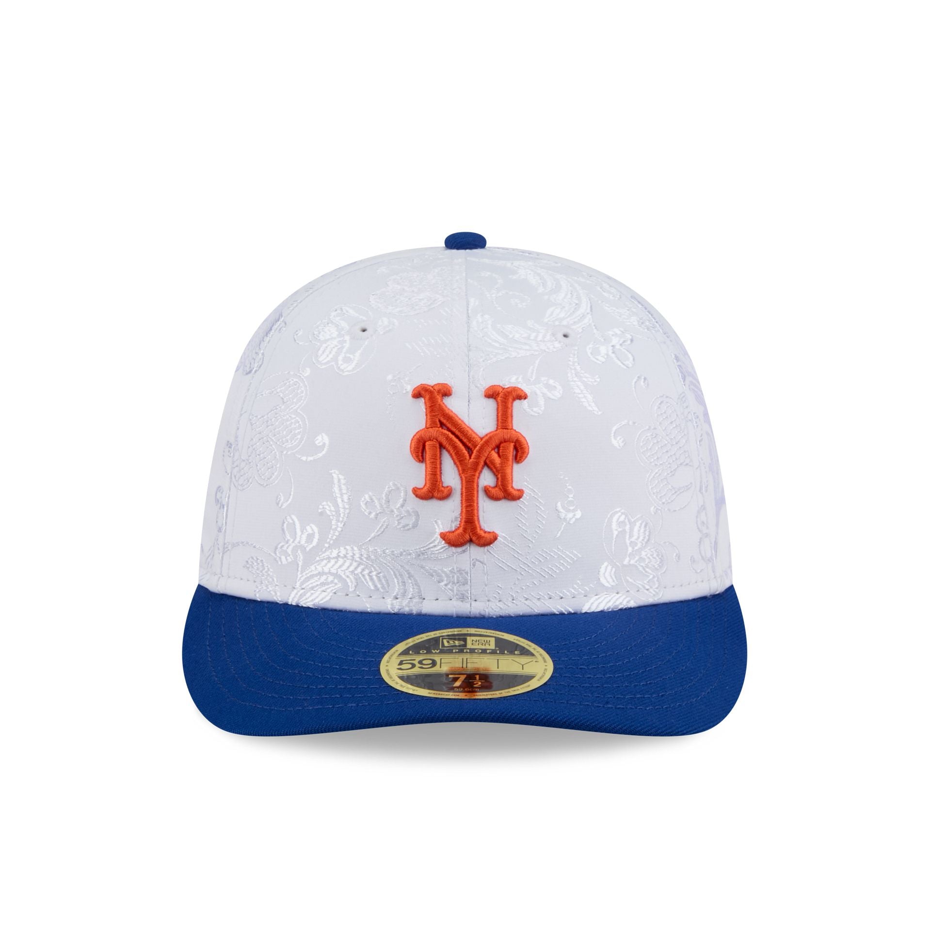 New York Mets Floral Shine Low Profile 59FIFTY Fitted Hat - Image 2