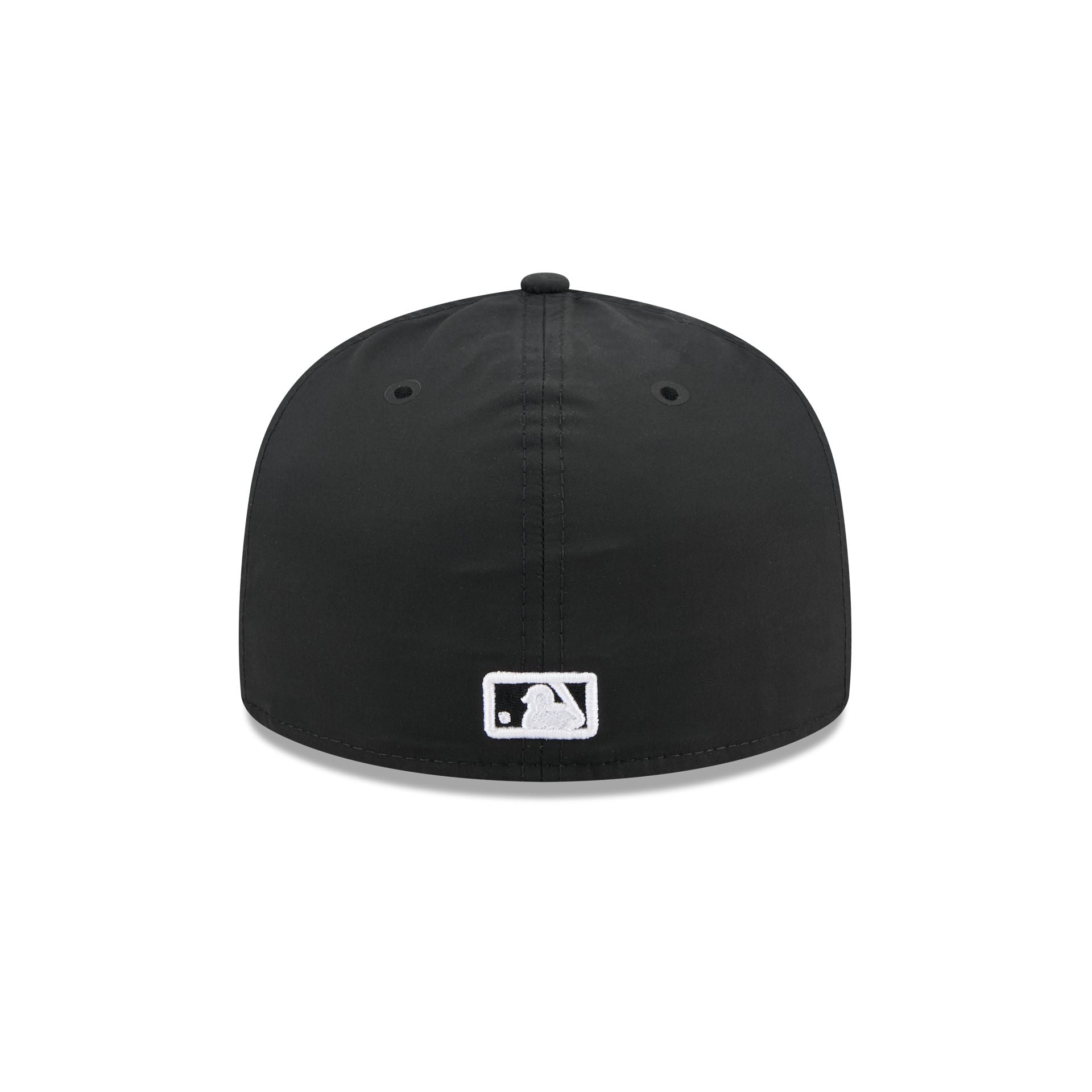 New York Yankees Black Poly Rope Split Panel 59FIFTY Fitted Hat - Image 6