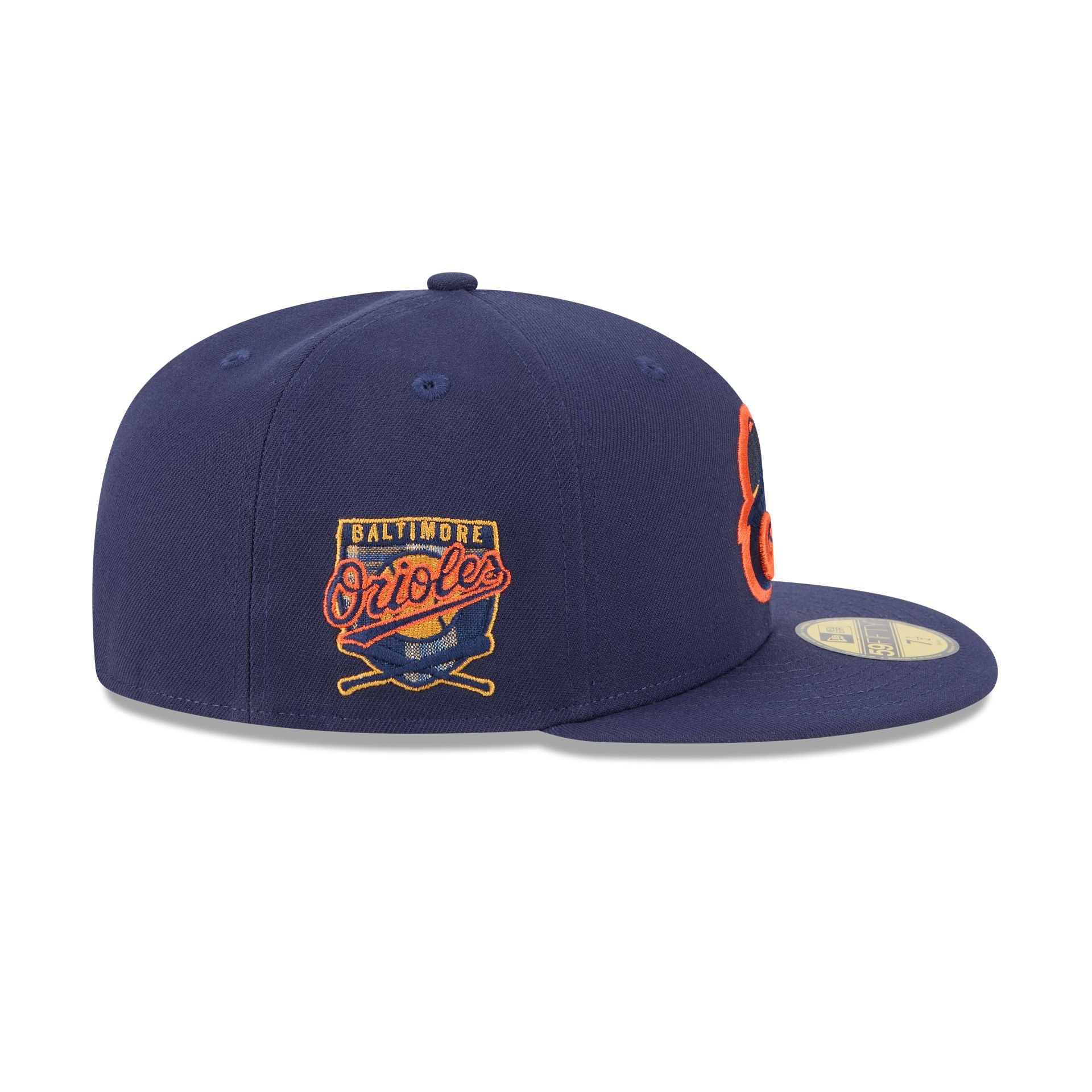 Baltimore Orioles Blue Tartan 59FIFTY Fitted Hat - Image 4