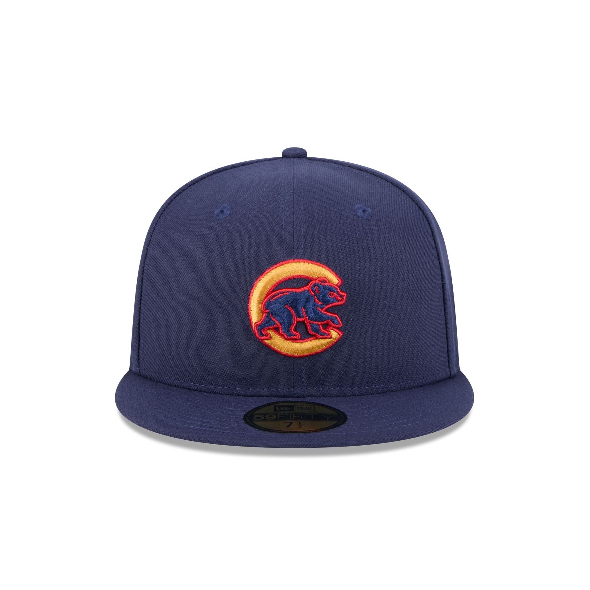 Chicago Cubs Blue Tartan 59FIFTY Fitted Hat - Image 2