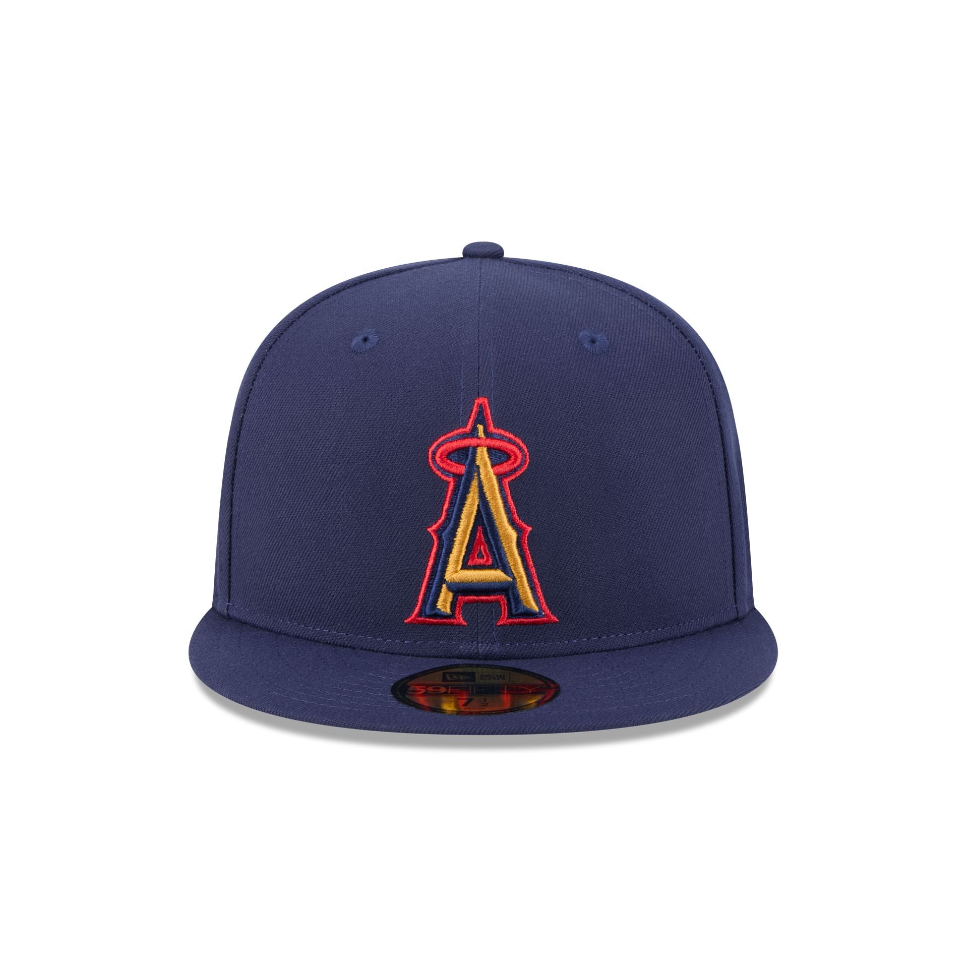 Los Angeles Angels Blue Tartan 59FIFTY Fitted Hat - Image 2