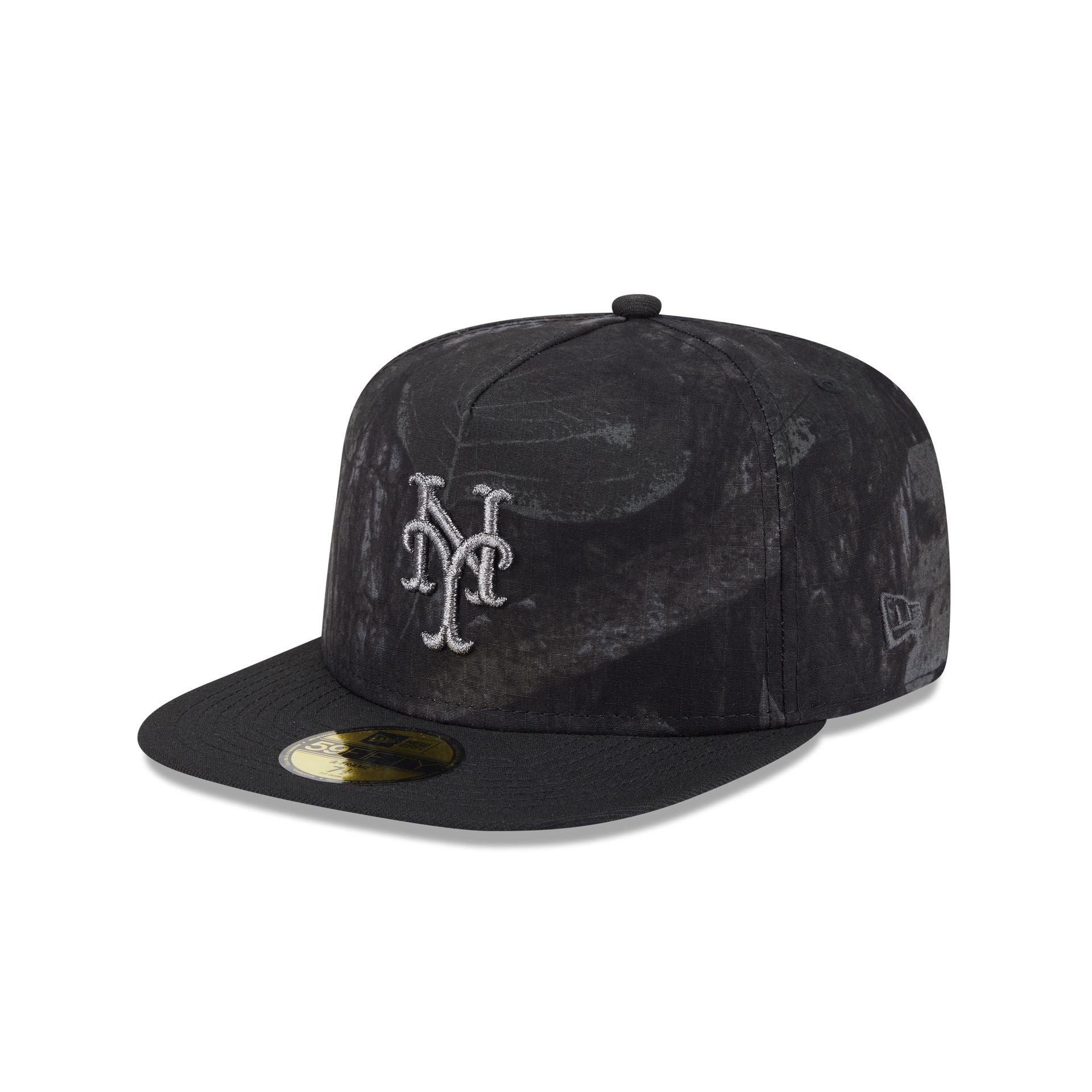 Just Caps Ripstop Camo New York Mets 59FIFTY A-Frame Fitted Hat - Image 3