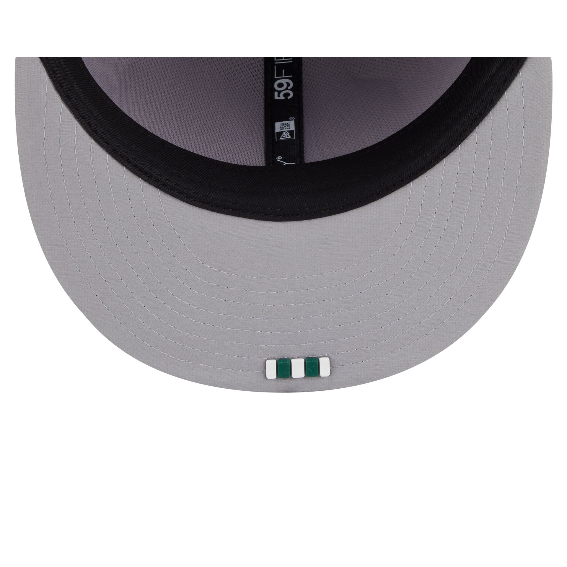 New York Jets 2025 Sideline Hot Weather Gray 59FIFTY Fitted Hat - Image 7