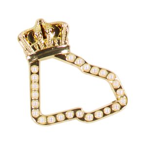 New Era Cap Flag Crown Pin