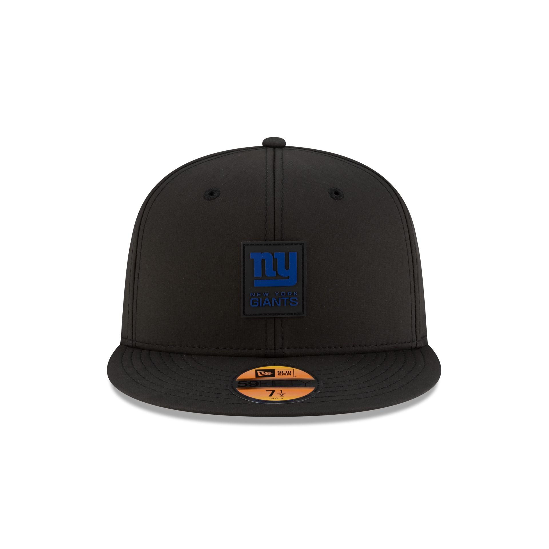 New York Giants 2025 Sideline Hot Weather Black 59FIFTY Fitted Hat - Image 2
