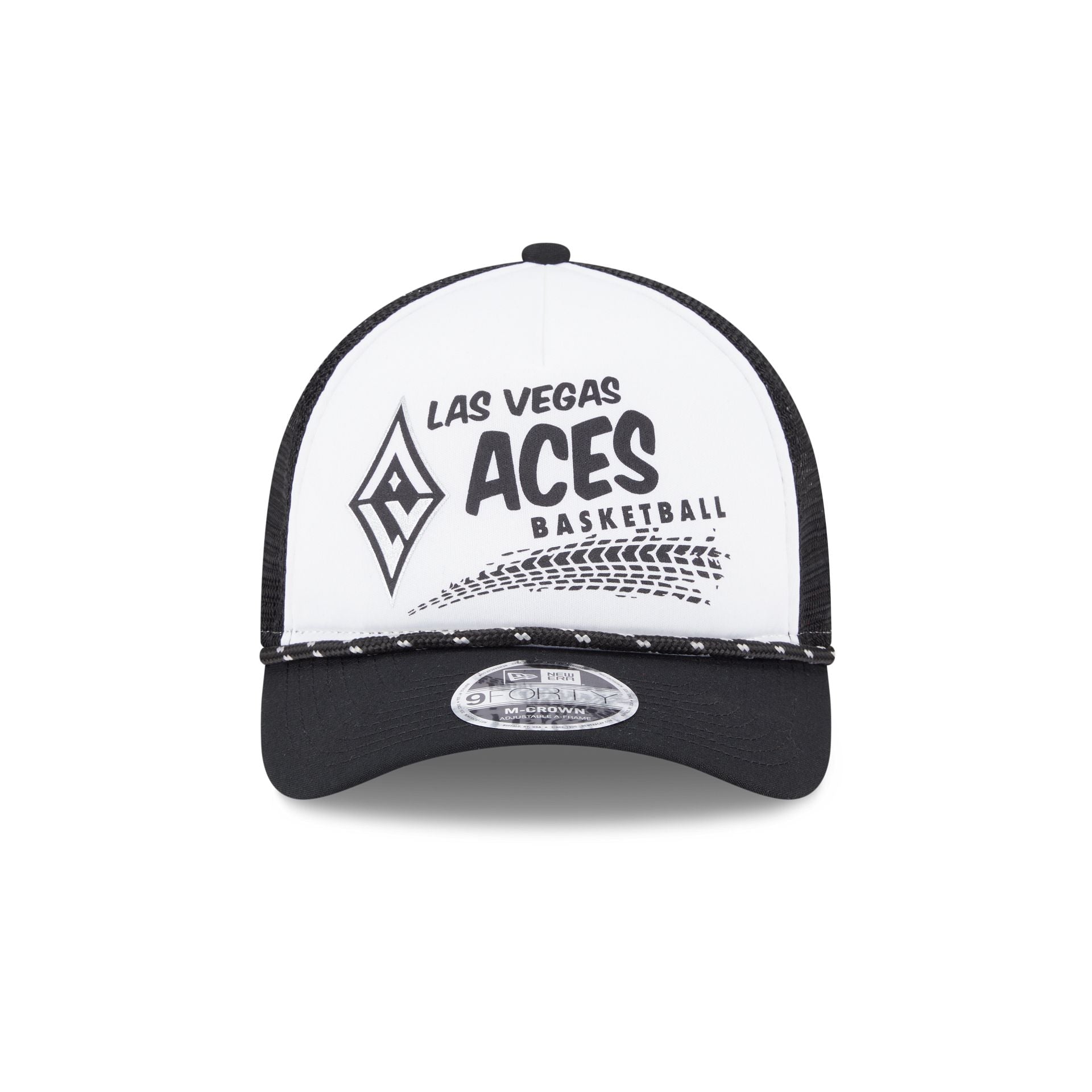 Las Vegas Aces 2025 All-Star Game 9FORTY M-Crown A-Frame Trucker Hat - Image 2