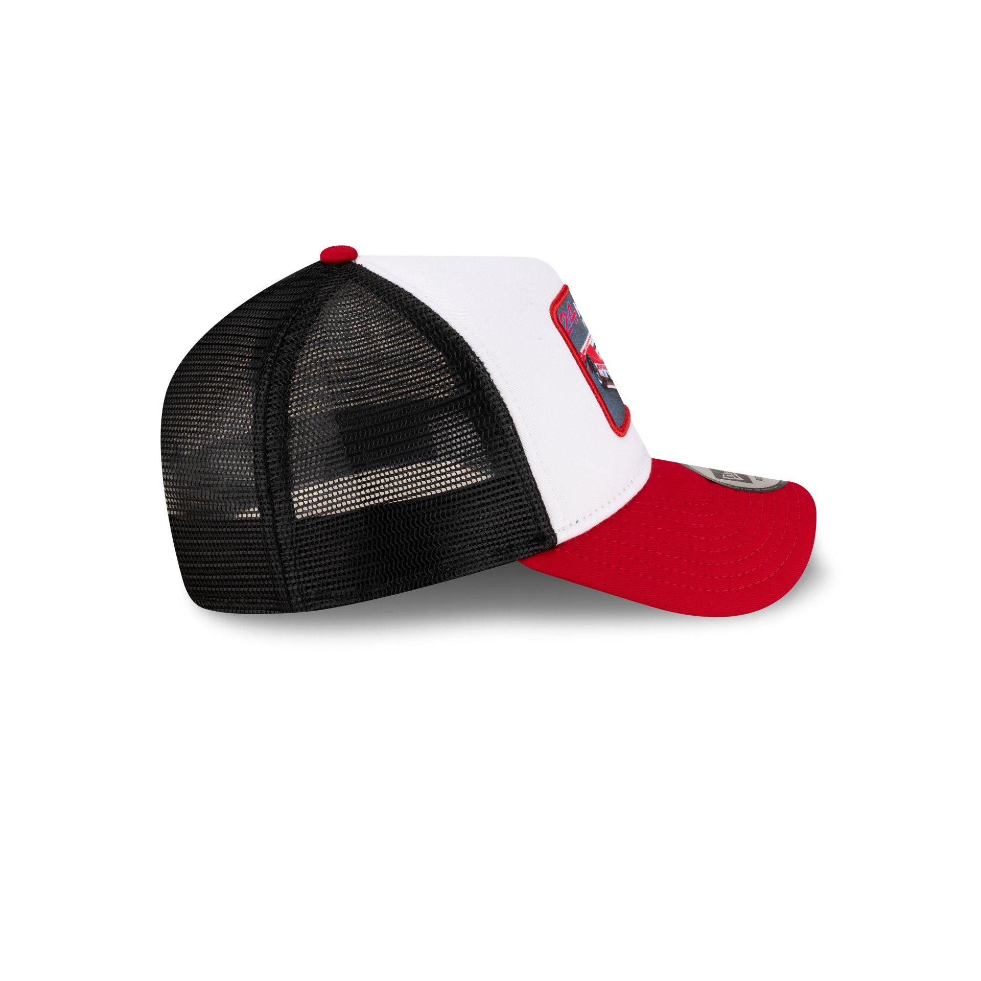 24 Hours of Le Mans Patch Red 9FORTY A-Frame Trucker Hat - Image 5