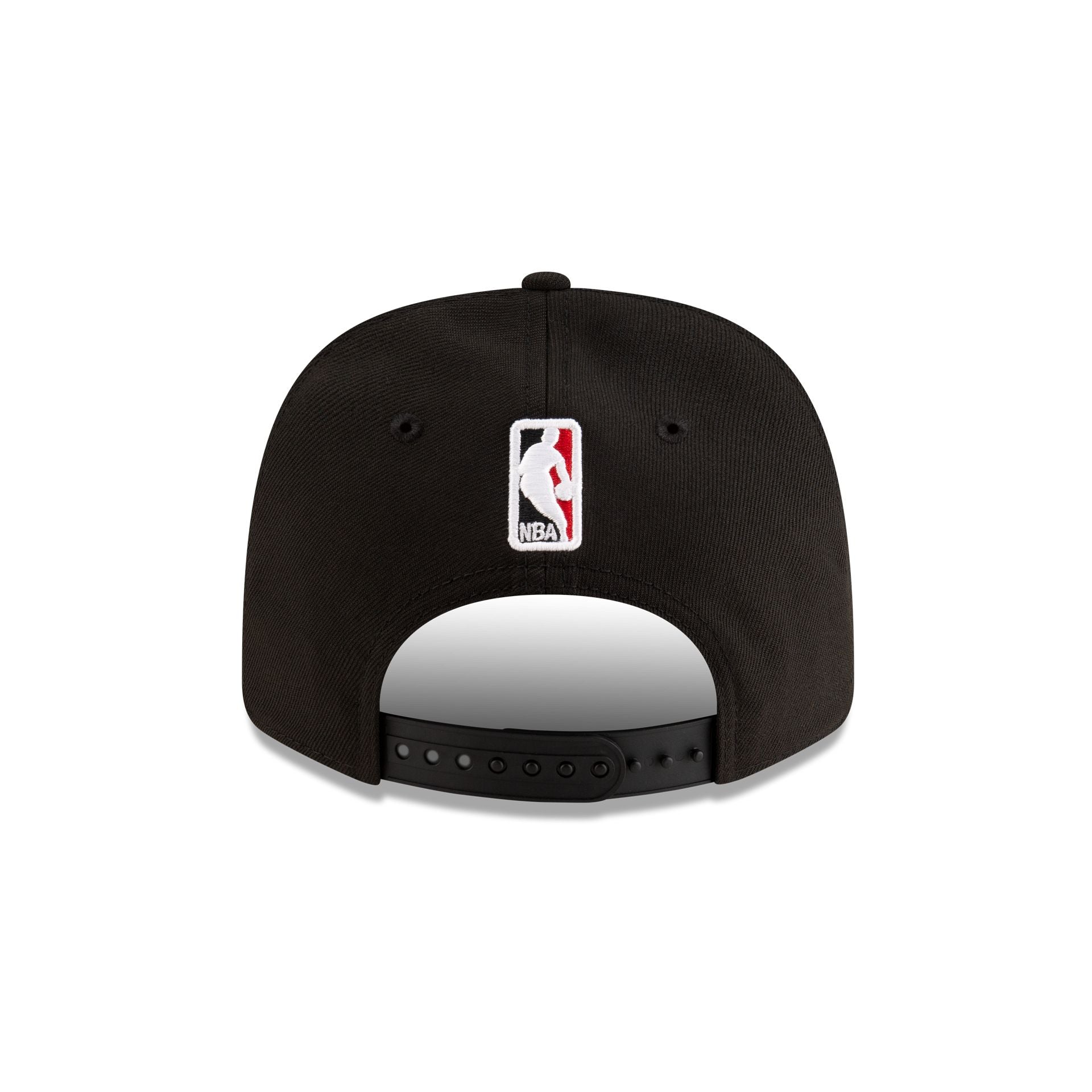 Chicago Bulls Team Black 9SEVENTY Stretch-Snap Hat - Image 6