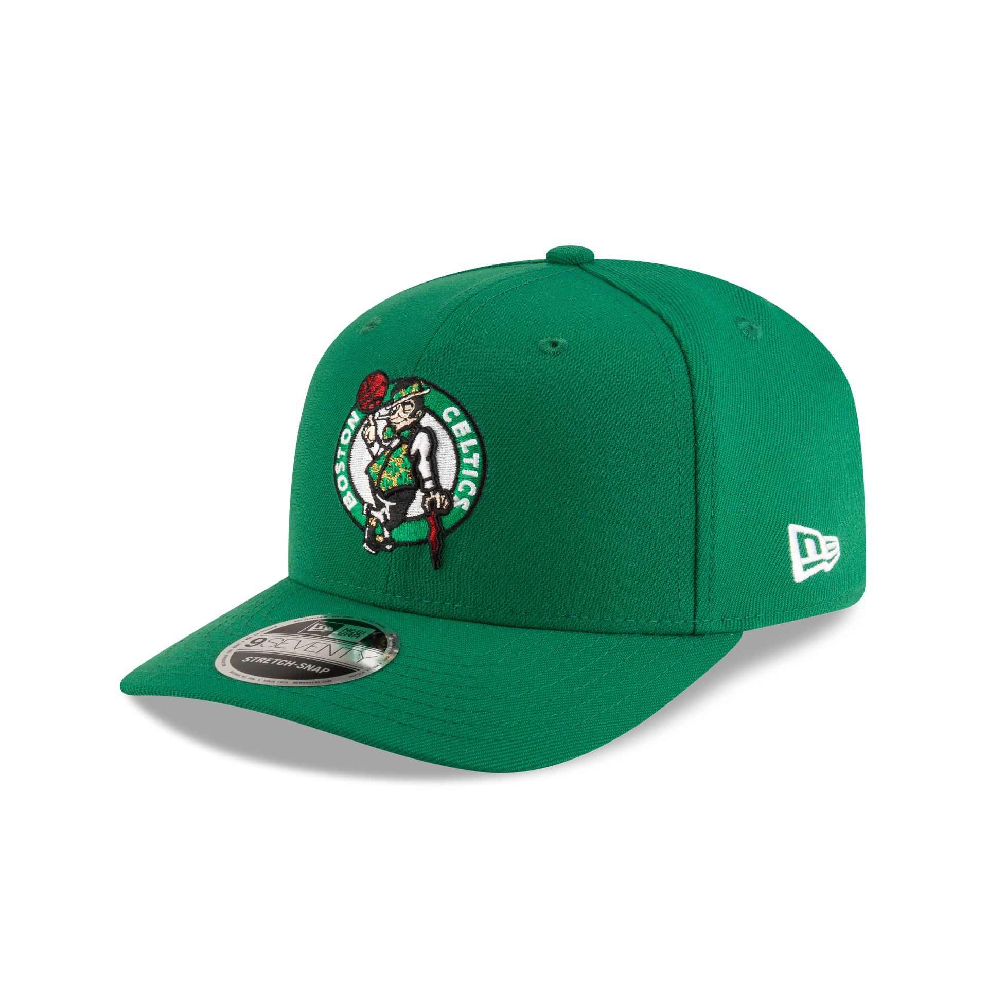 Boston Celtics Team 9SEVENTY Stretch-Snap Hat