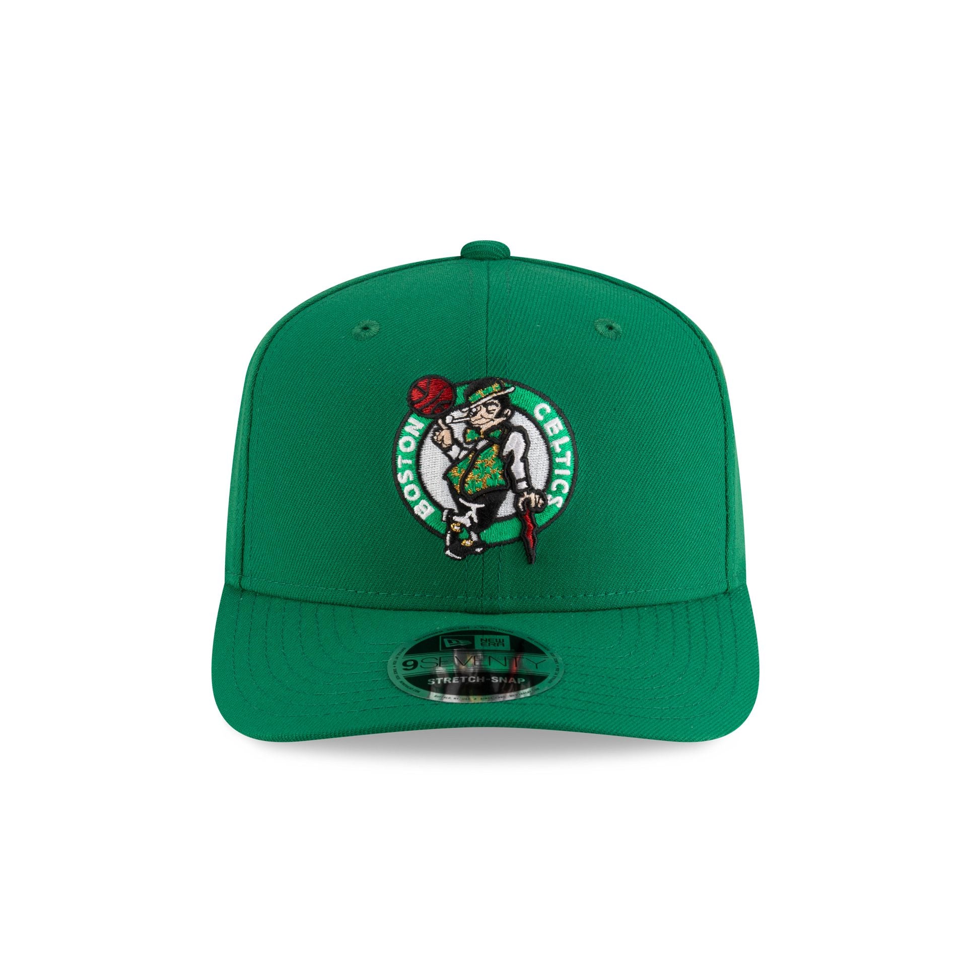 Boston Celtics Team 9SEVENTY Stretch-Snap Hat - Image 2