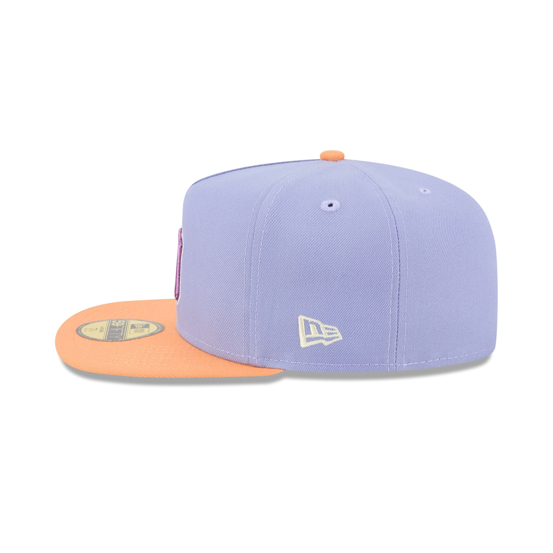 New York Yankees Lavender 59FIFTY A-Frame Fitted Hat - Image 5