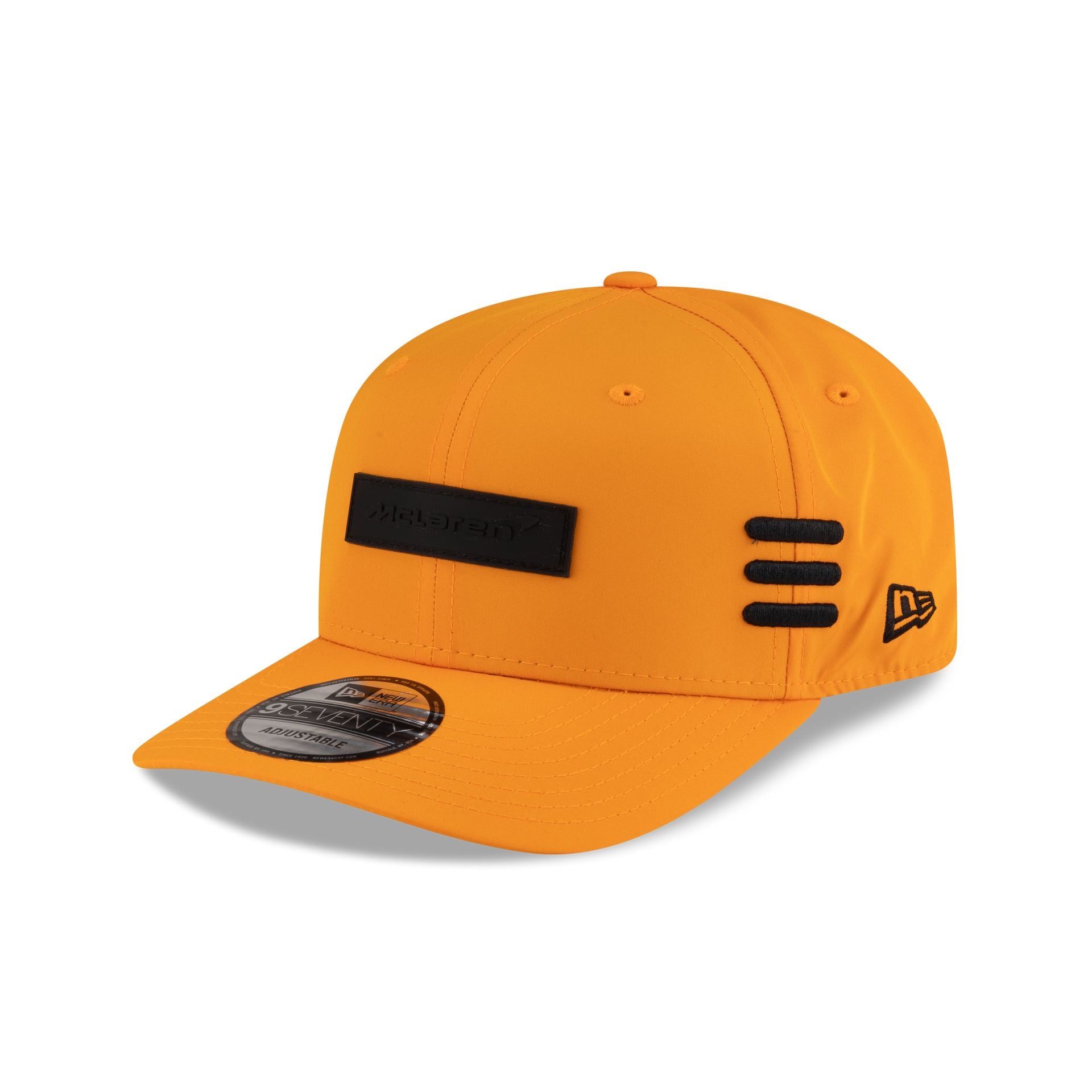 McLaren Automotive P18 Stripe Papaya 9SEVENTY Stretch-Snap Hat - Image 3