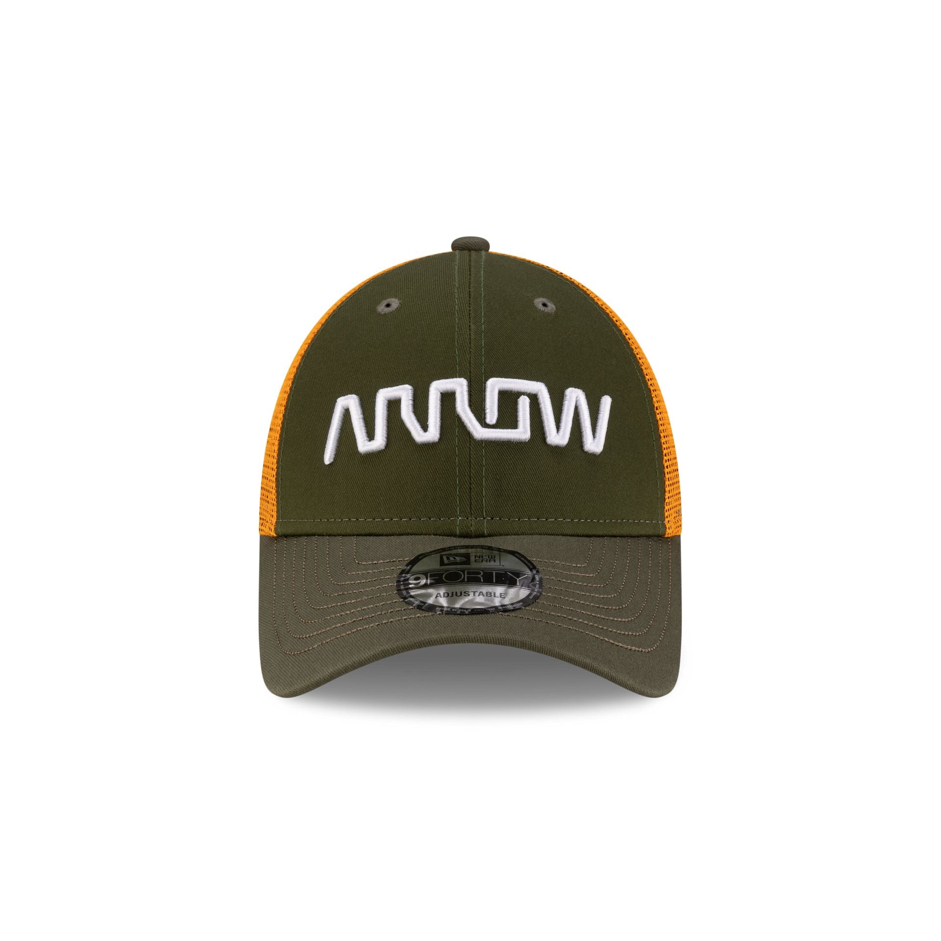 Arrow McLaren IndyCar Team Nolan Siegel 9FORTY Trucker Hat - Image 2