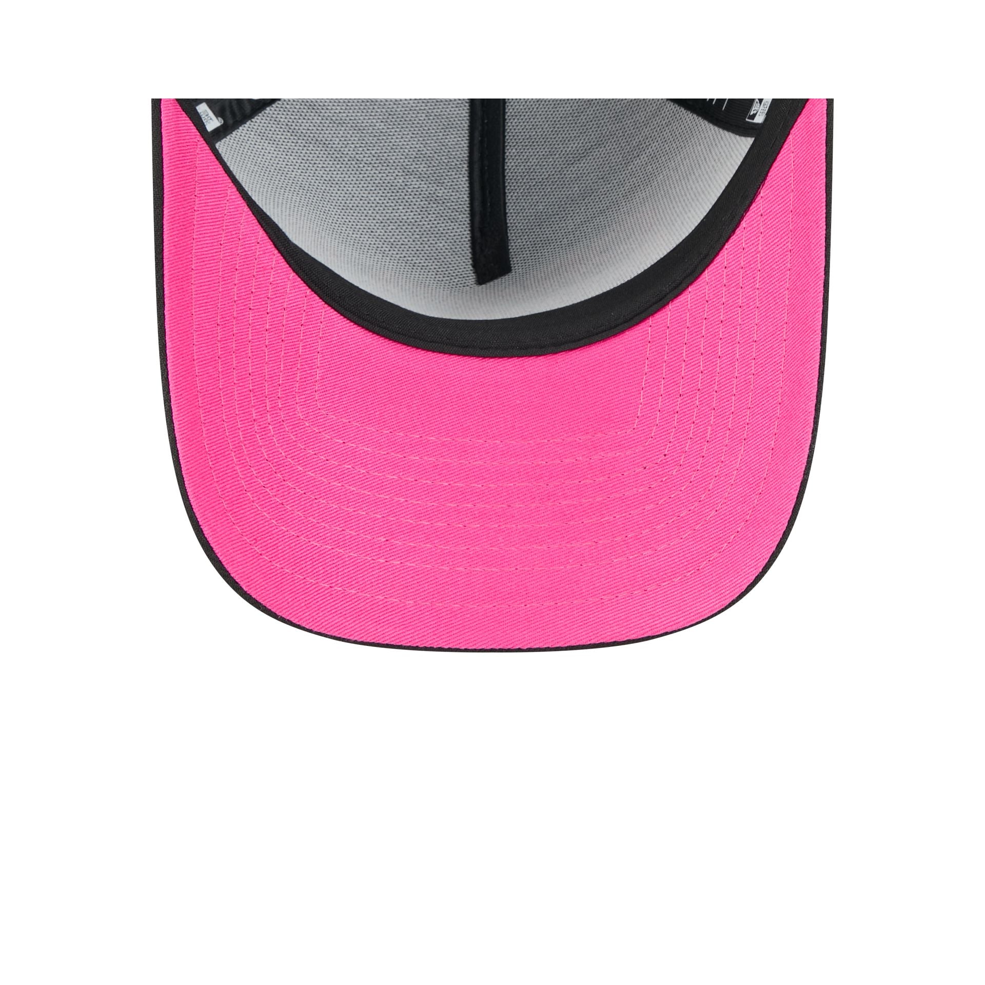 2025 Miami Race Oracle Red Bull Racing Black 9FORTY A-Frame Snapback Hat - Image 7