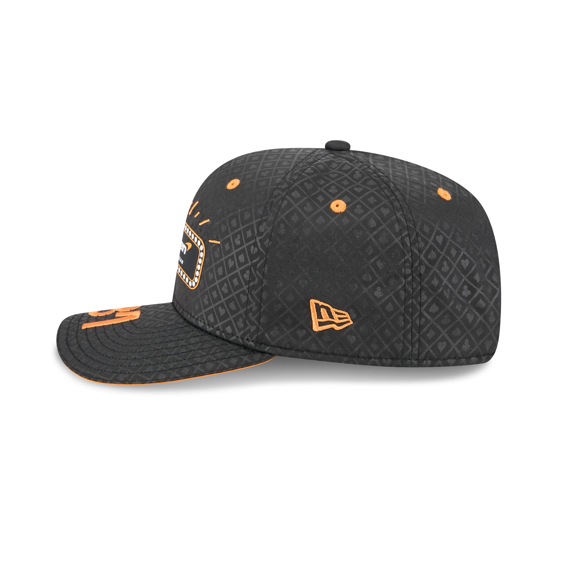 McLaren Formula 1 Team 2025 Las Vegas Race Special Oscar Piastri 9SEVENTY Stretch-Snap Hat - Image 5