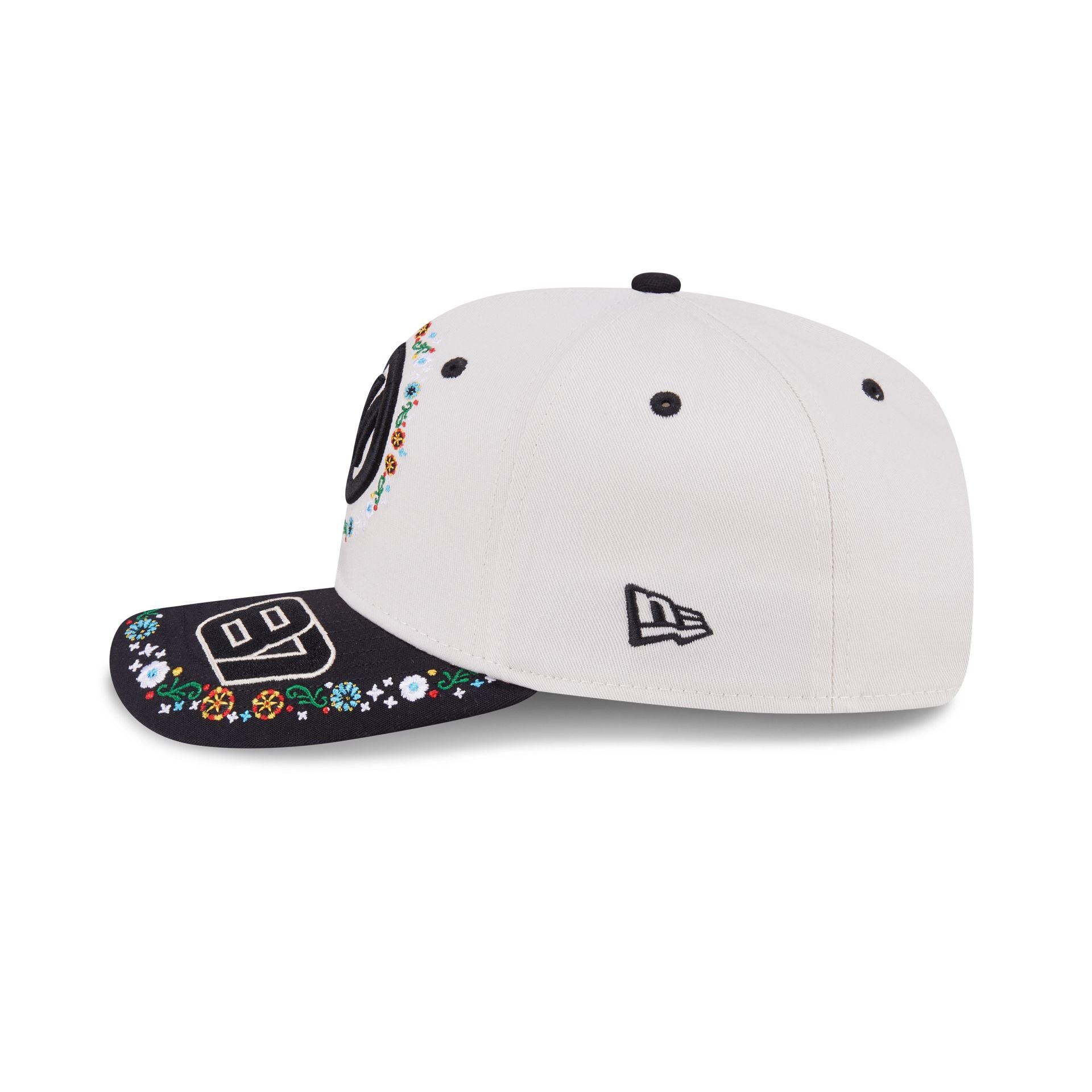 MoneyGram Haas F1 Team 2025 Mexico City Race Special Oliver Bearman 9SEVENTY Stretch-Snap Hat - Image 4