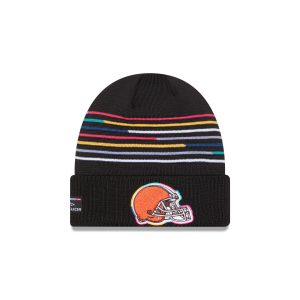 Cleveland Browns 2025 Crucial Catch Cuff Knit Hat