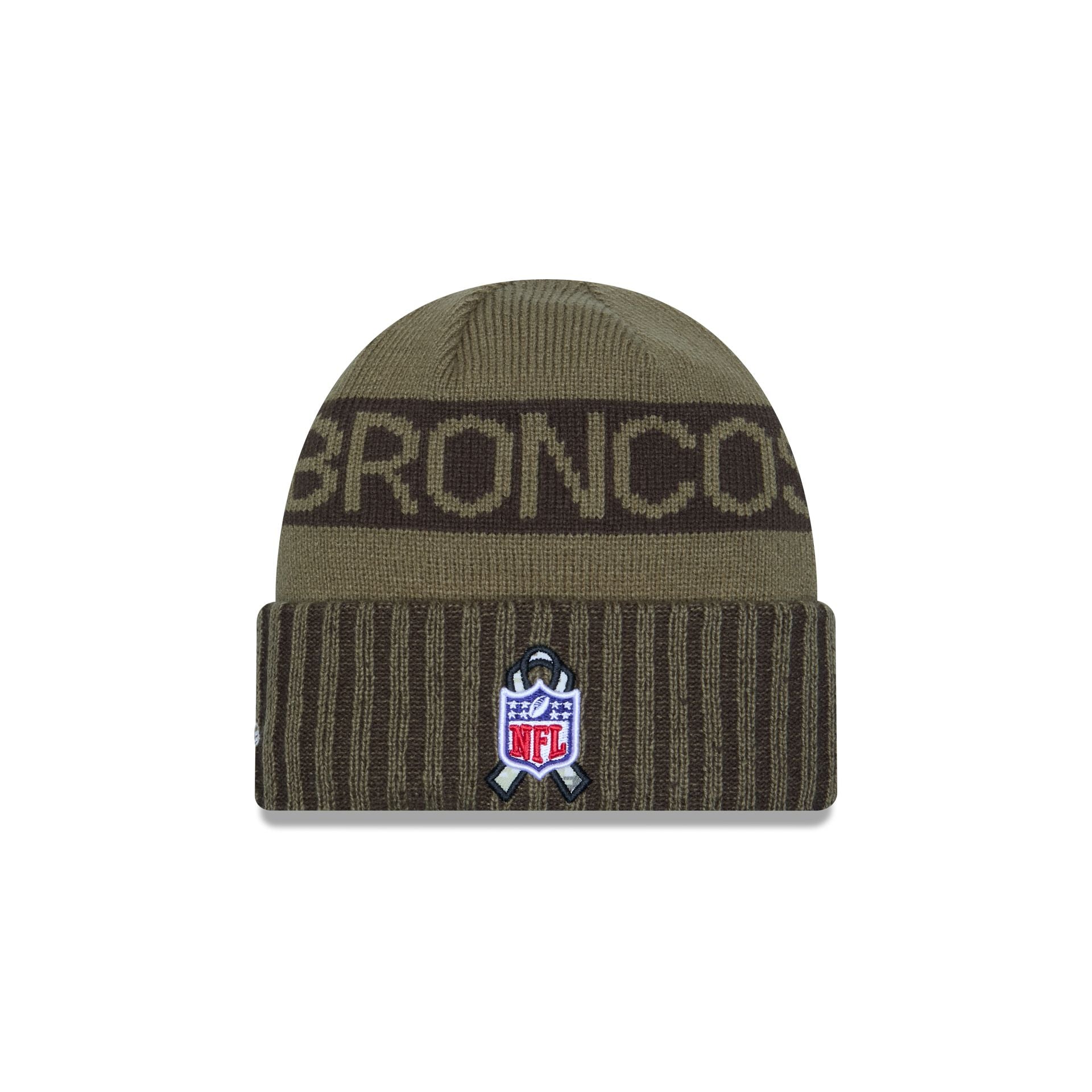 Denver Broncos 2025 Salute to Service Cuff Knit Hat - Image 4